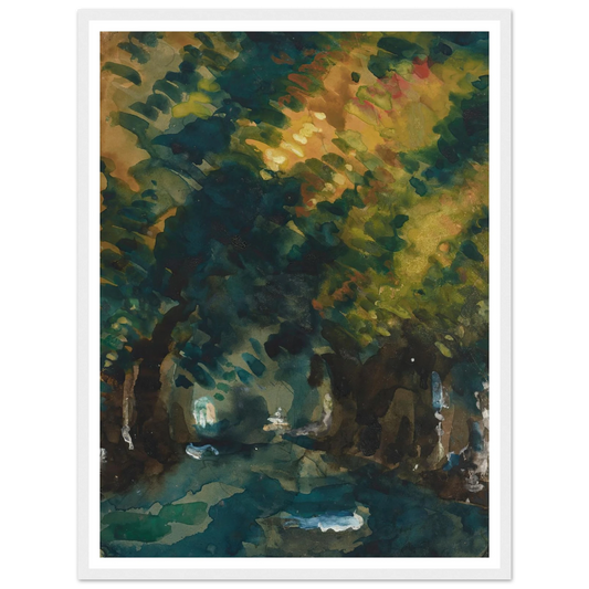 Une Allée (1865-1867) Art Print | Paul Cezanne-Quipham Collections