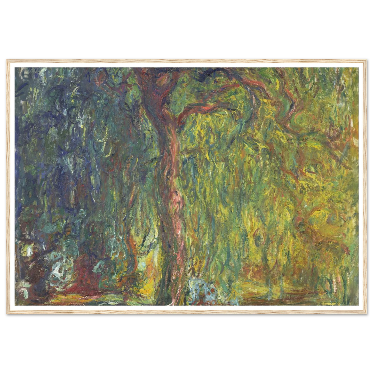 Weeping Willow (1918–19) Art Print | Claude Monet-Quipham Collections