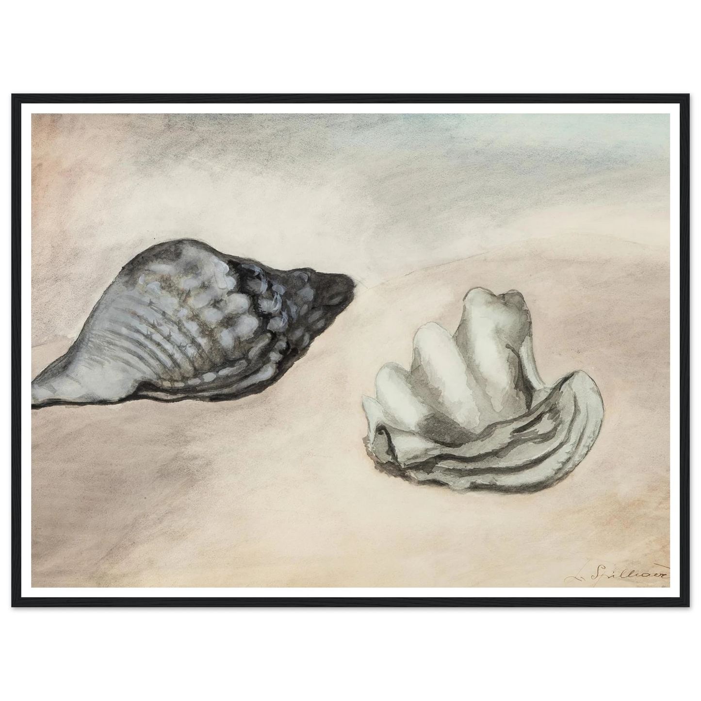 Coquillages (1933) Art Print | Leon Spilliaert-Quipham Collections