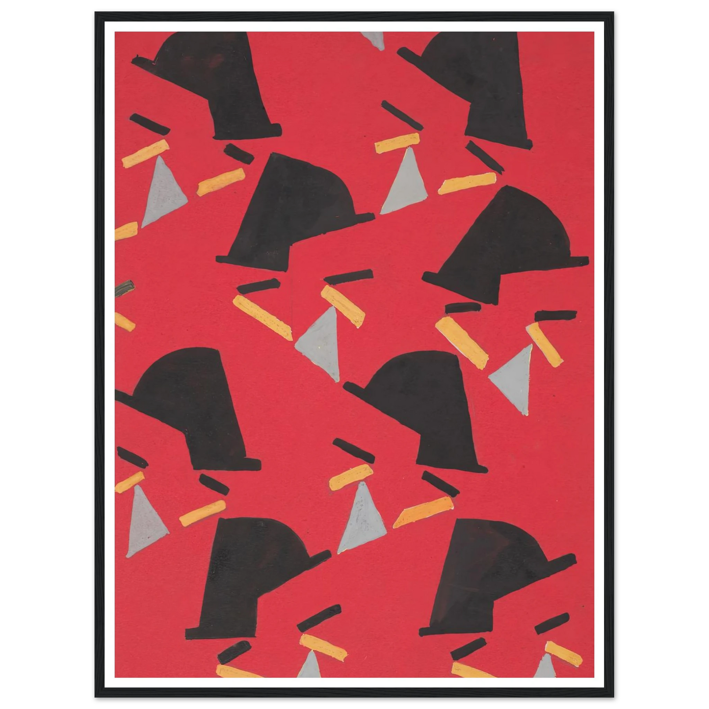 Untitled (Textile design no II) (circa 1925) Art Print | Frances Hodgkins-Quipham Collections
