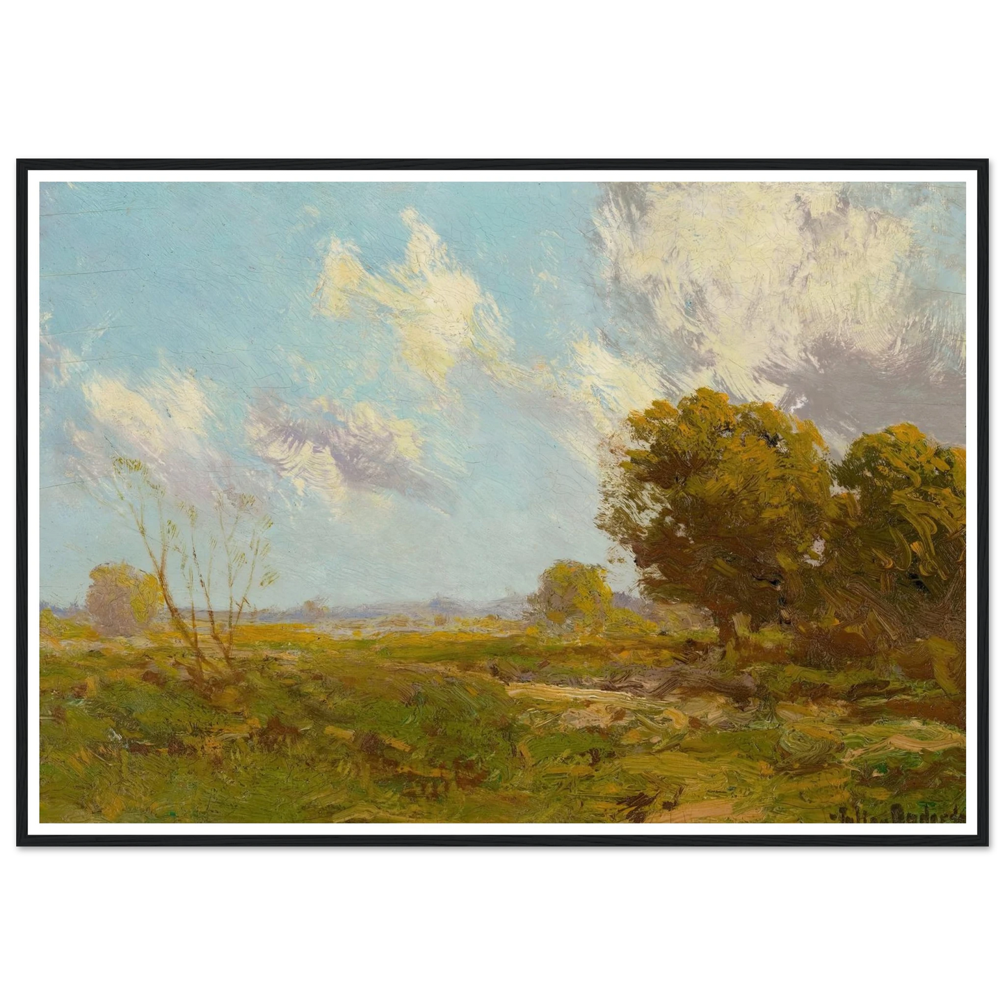 Late Afternoon (1909) Art Print | Julian Onderdonk-Quipham Collections