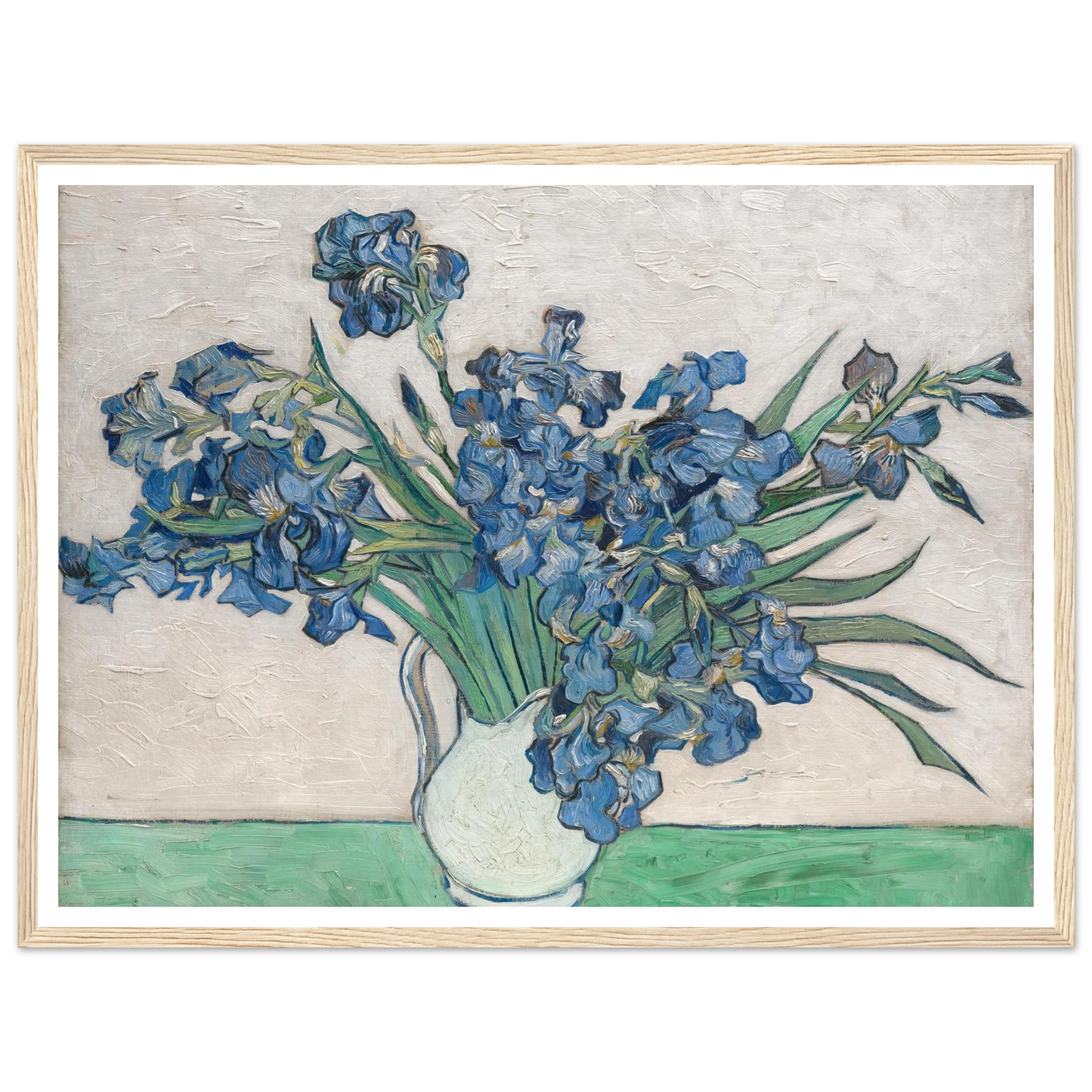 Irises (1890) Art Print | Vincent van Gogh-Quipham Collections