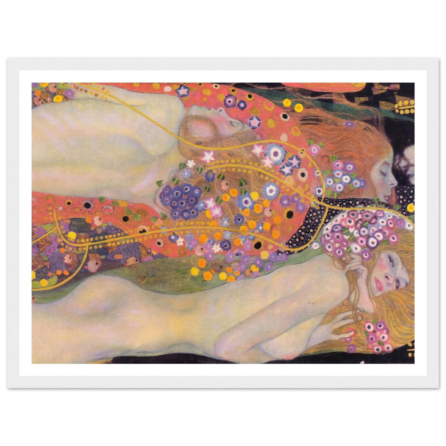 Water Serpents II (1907) Art Print | Gustav Klimt-Quipham Collections