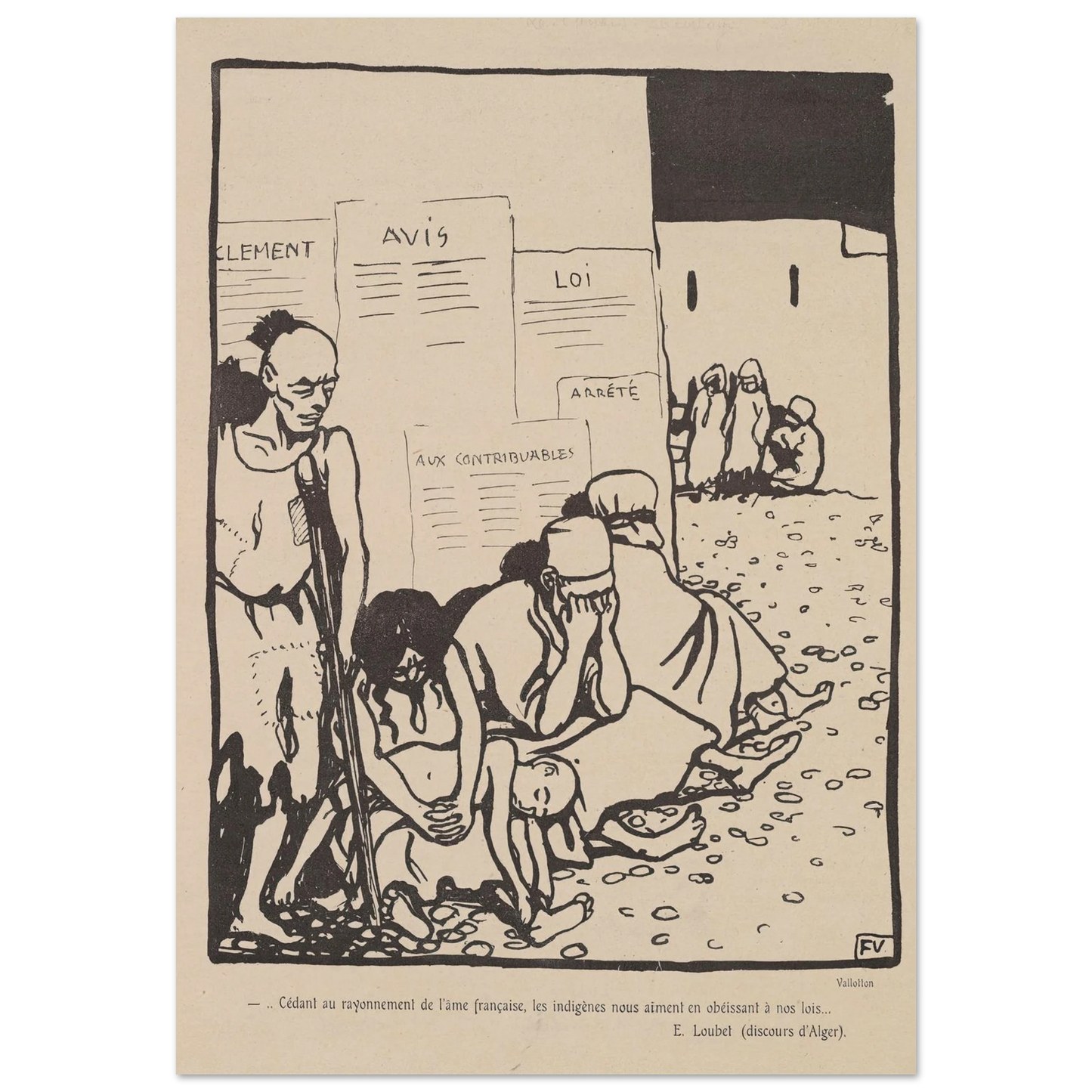 1er mai 1903 Art Print | Felix Vallotton-Quipham Collections