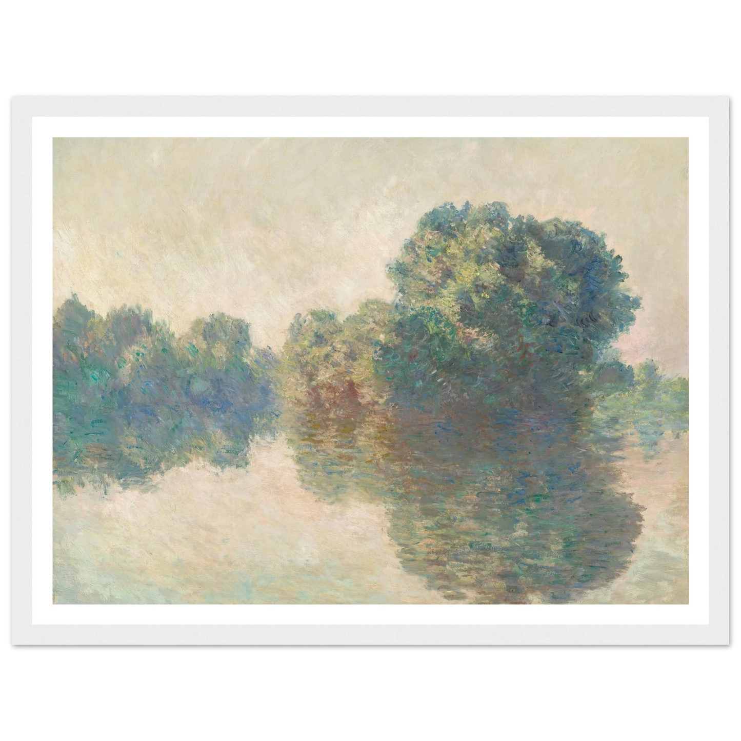 The Seine at Giverny (1897) Art Print | Claude Monet-Quipham Collections