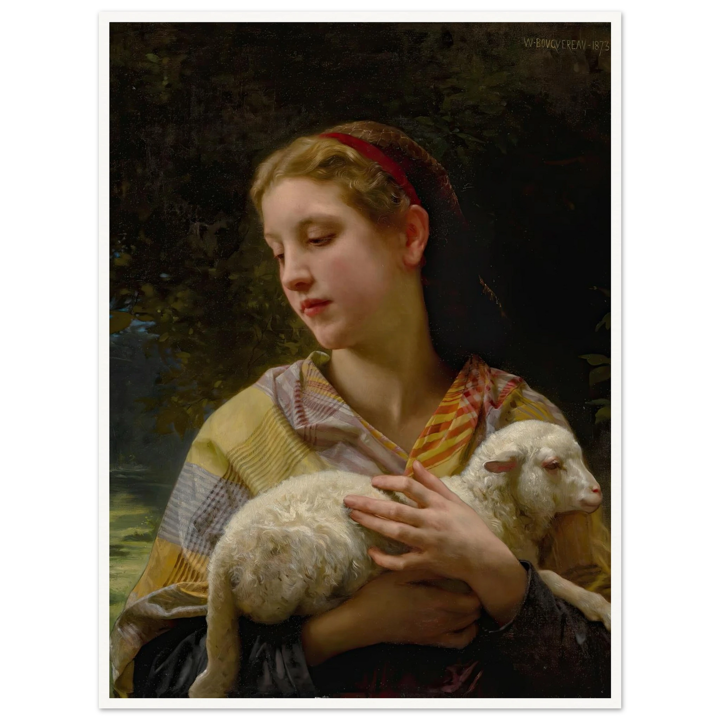 Innocence (1873) Art Print | William Bouguereau-Quipham Collections
