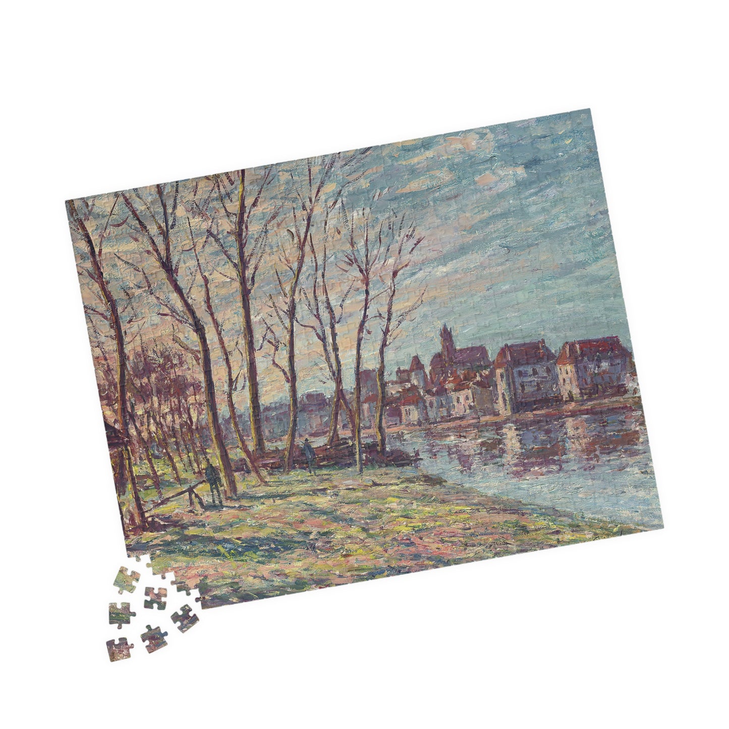 Vue de Moret Puzzle | Alfred Sisley-Quipham Collections