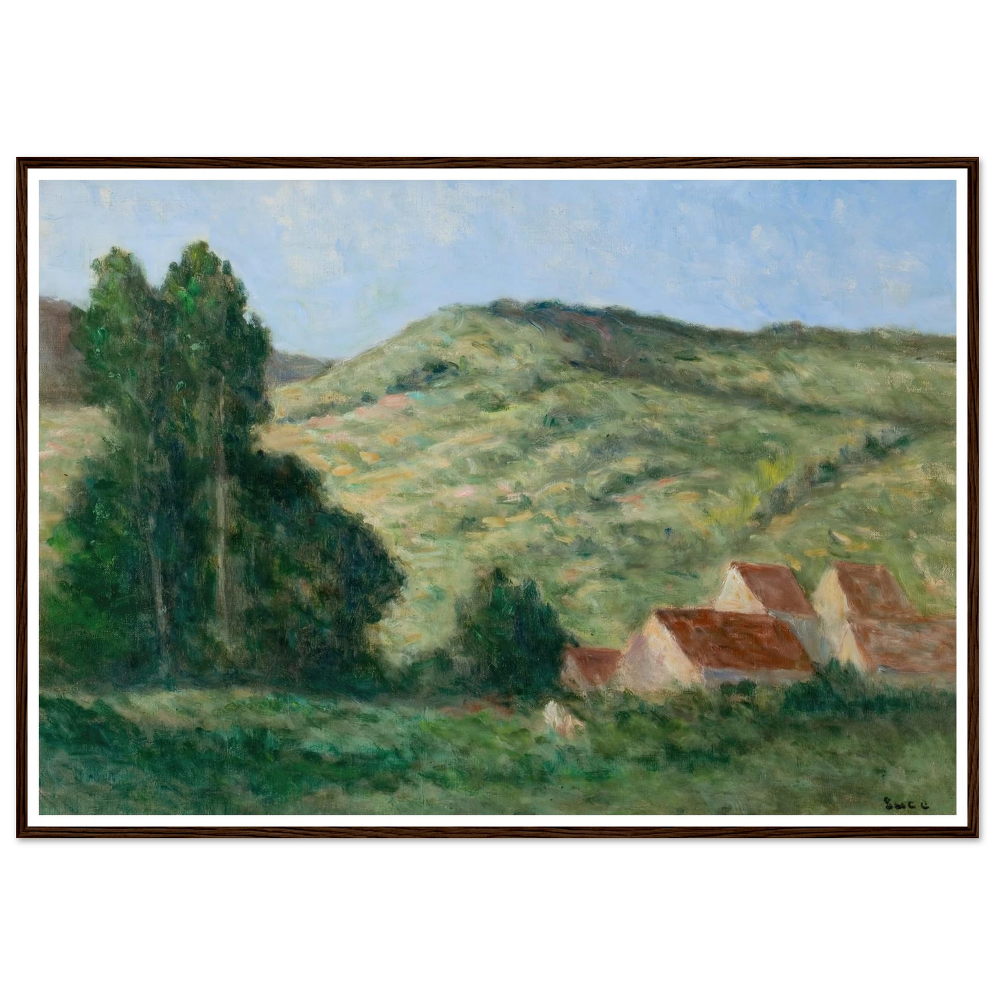 Le Riviere Art Print | Maximilien Luce-Quipham Collections