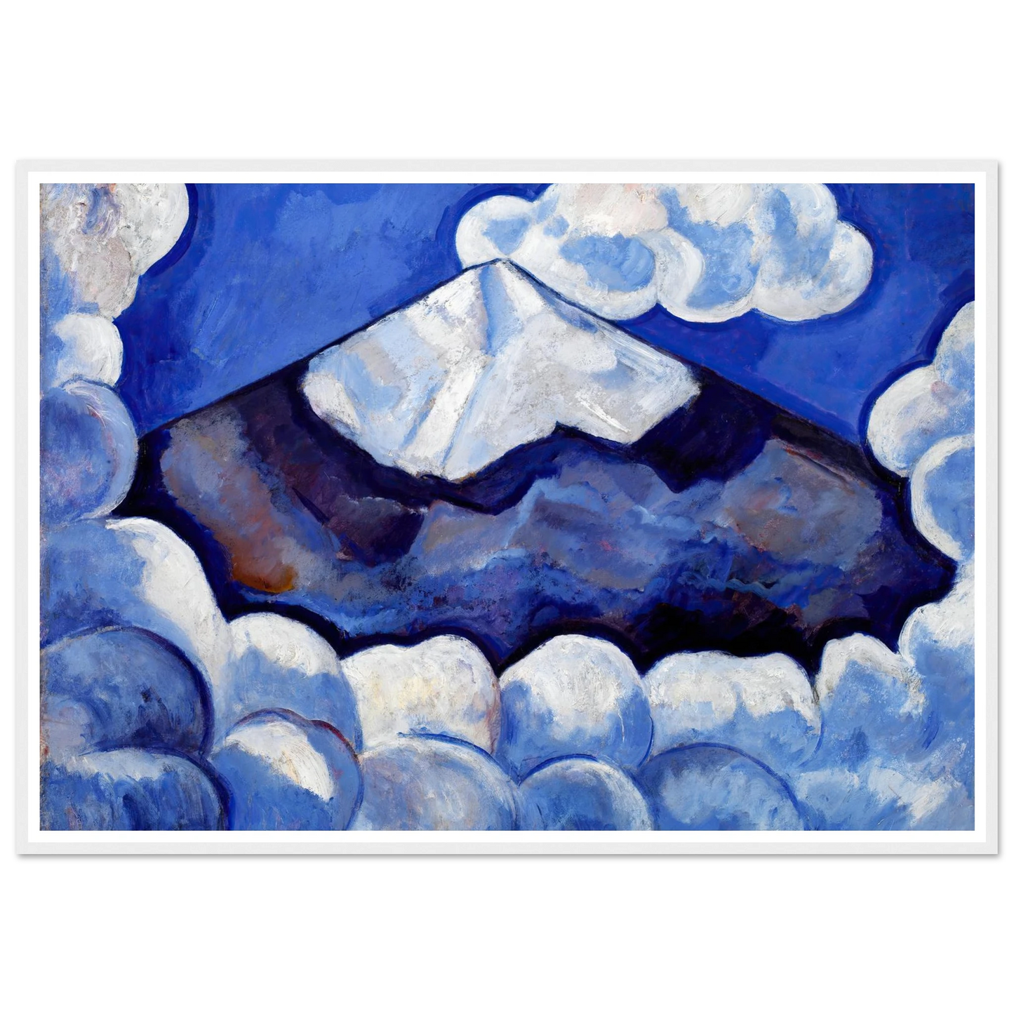Popocatepetl, Spirited Morning– Mexico (1932) Art Print | Marsden Hartley-Quipham Collections