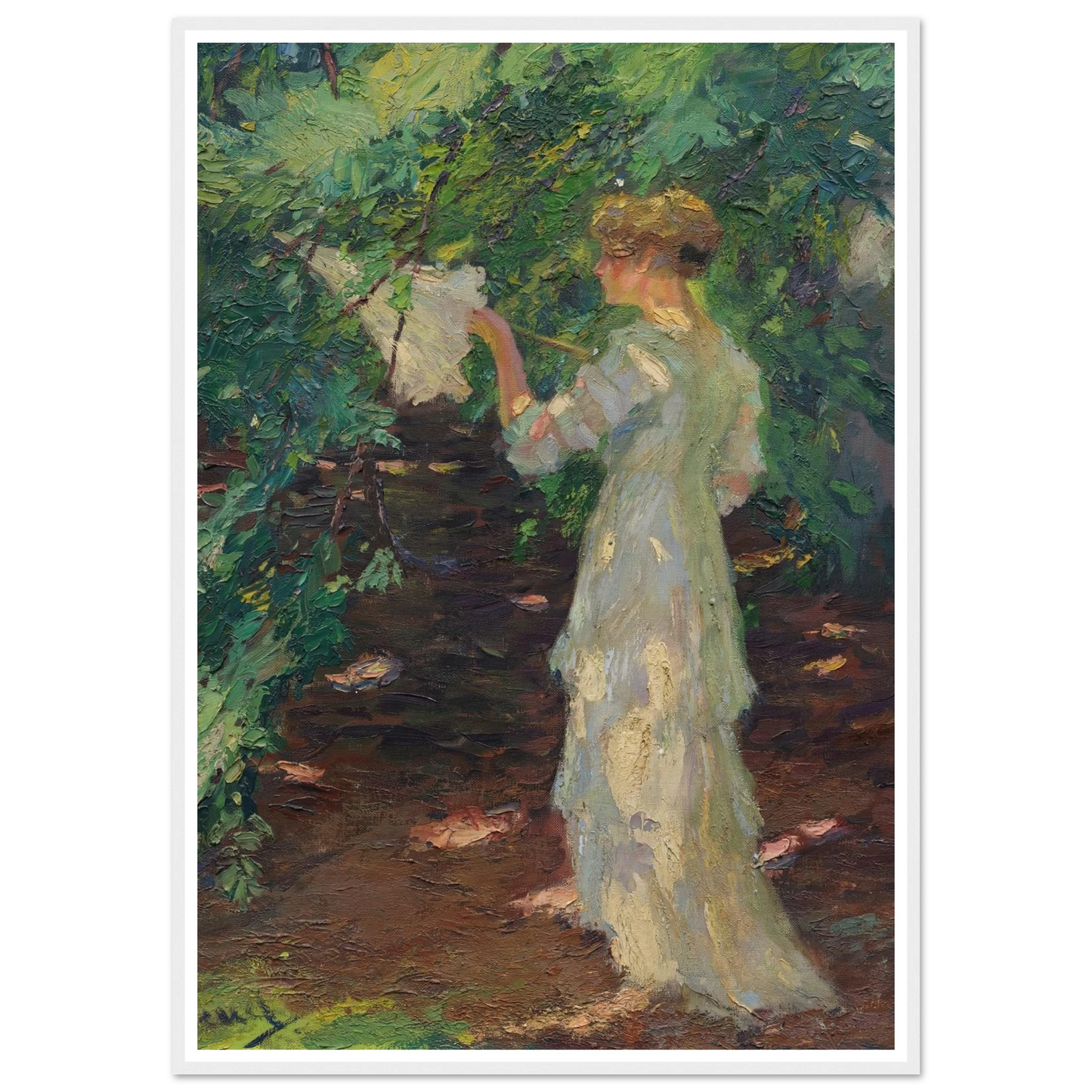 Waldschatten (1910-20) Art Print | Edward Cucue-Quipham Collections