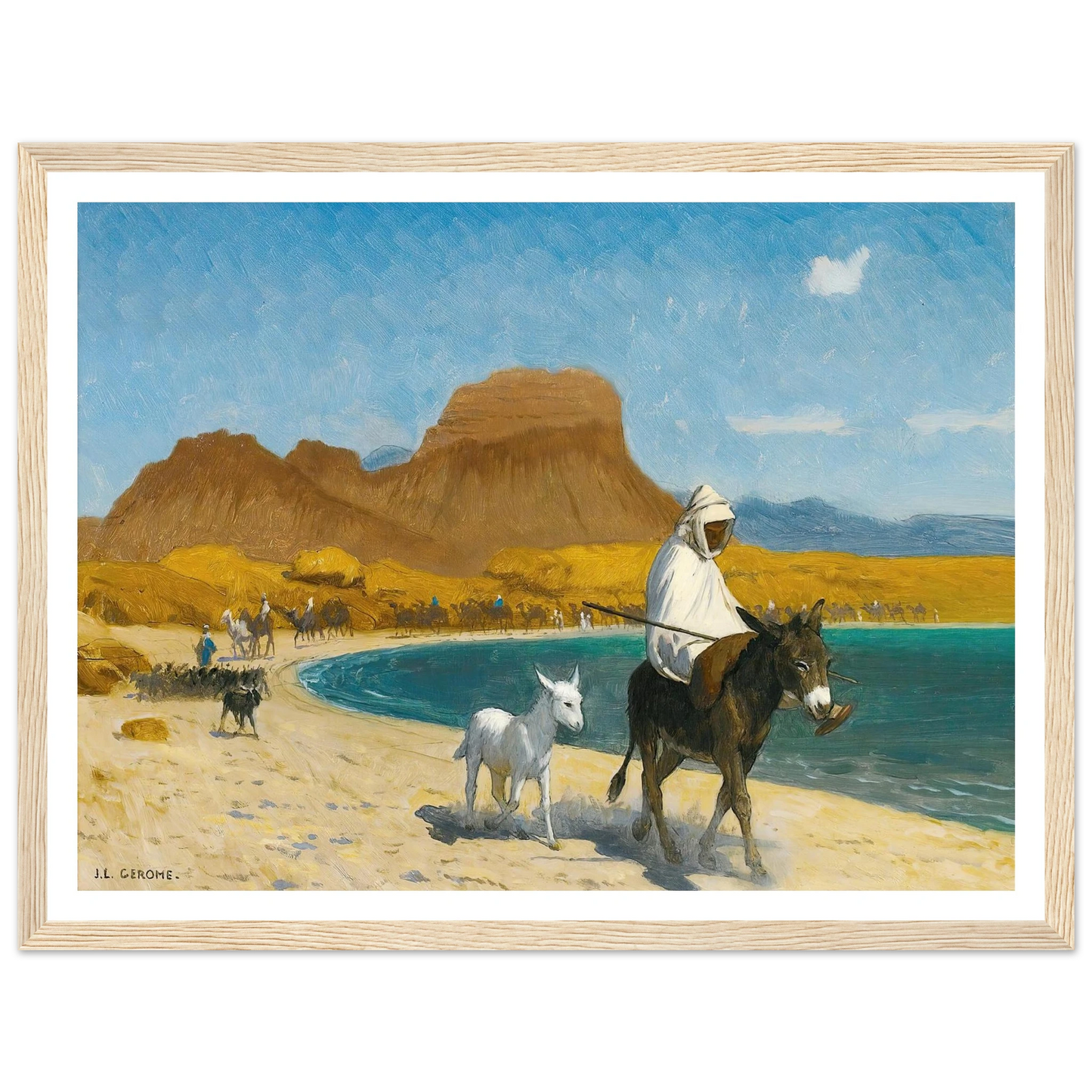 Golfe D’Akaba Art Print | Jean Leon Gerome-Quipham Collections