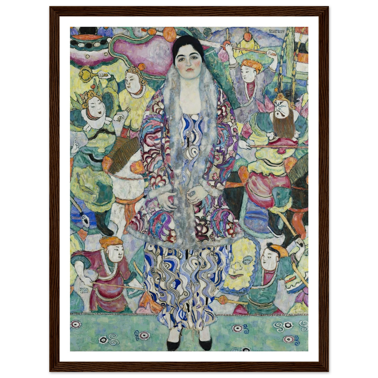 Portrait of Friederike Maria Beer (1916) Art Print | Gustav Klimt-Quipham Collections