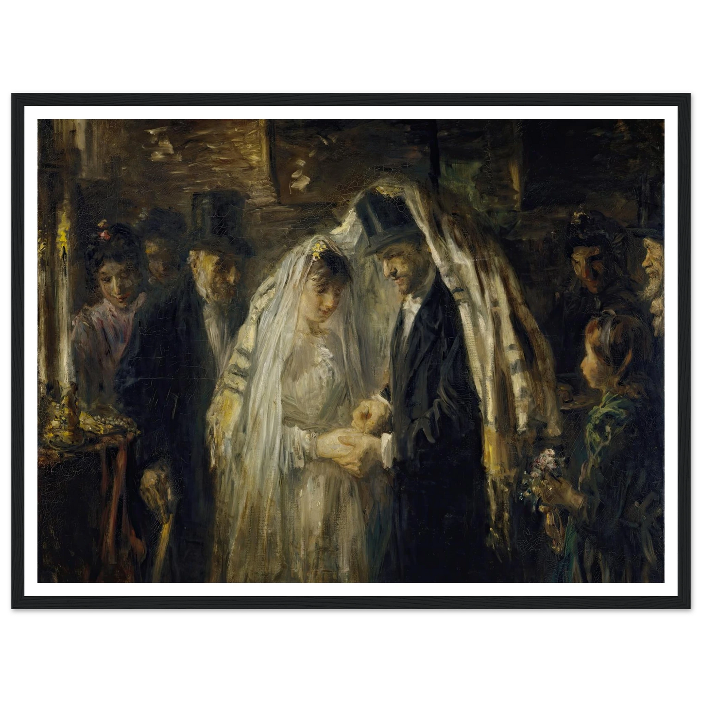 Jewish Wedding (1903) Art Print | Jozef Israels-Quipham Collections