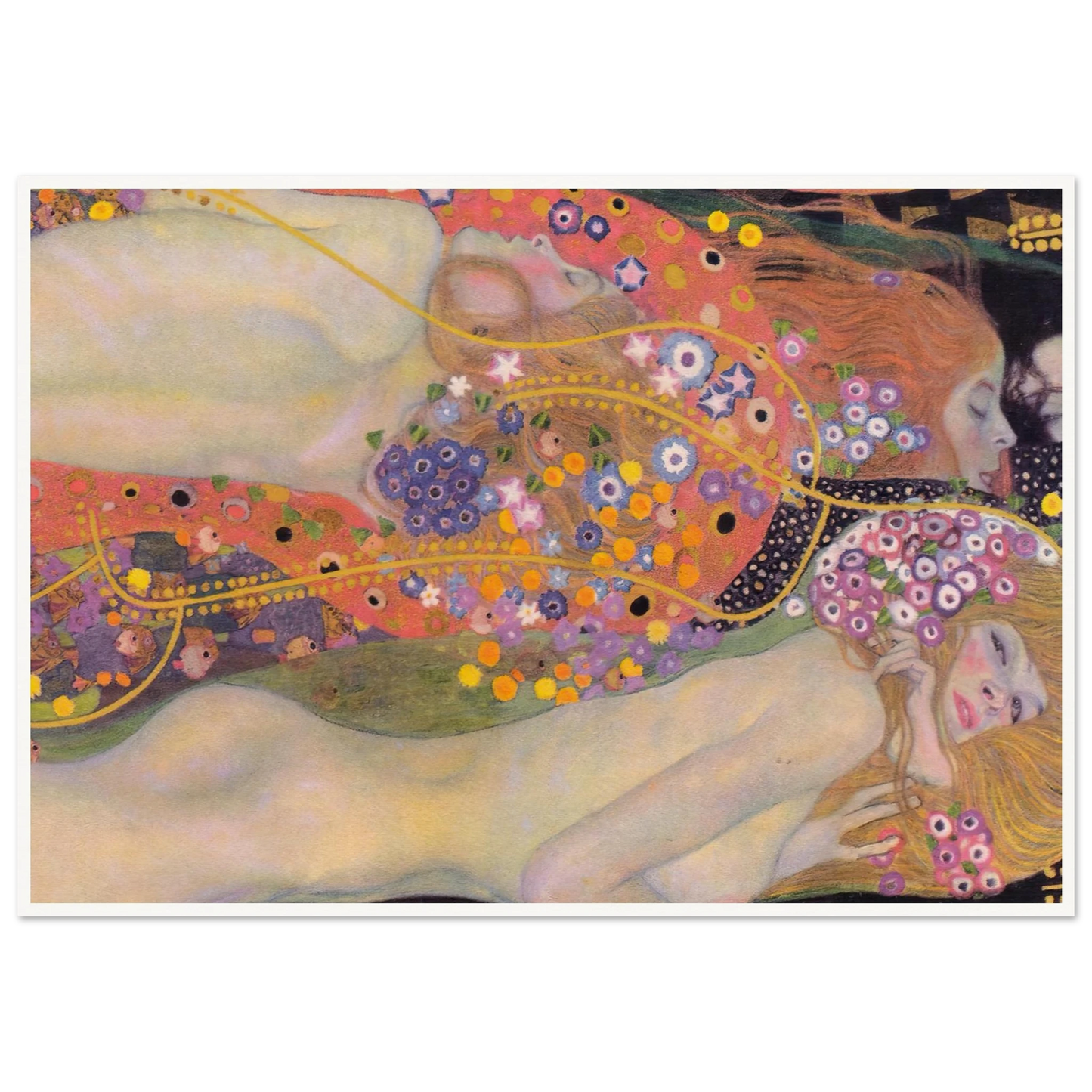 Water Serpents II (1907) Art Print | Gustav Klimt-Quipham Collections