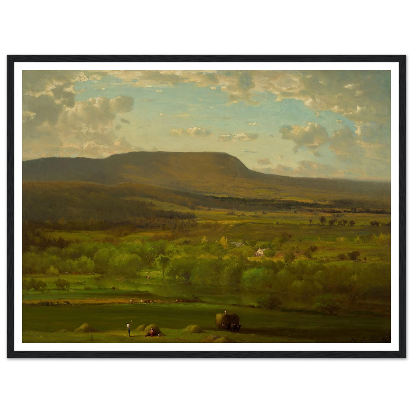 Leeds, New York (1867) Art Print | George Inness-Quipham Collections