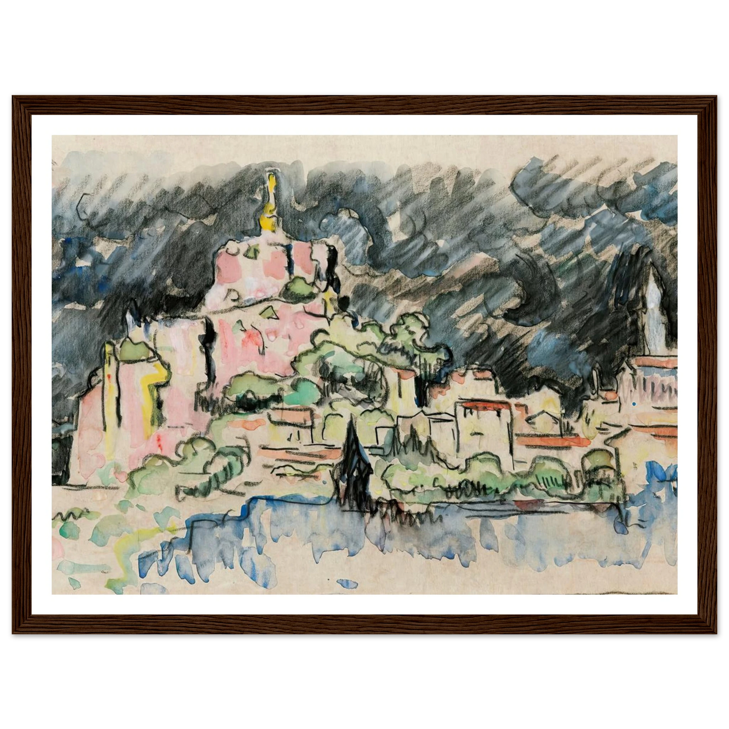 Le Puy-En-Velay, Ciel D’orage Art Print | Paul Signac-Quipham Collections