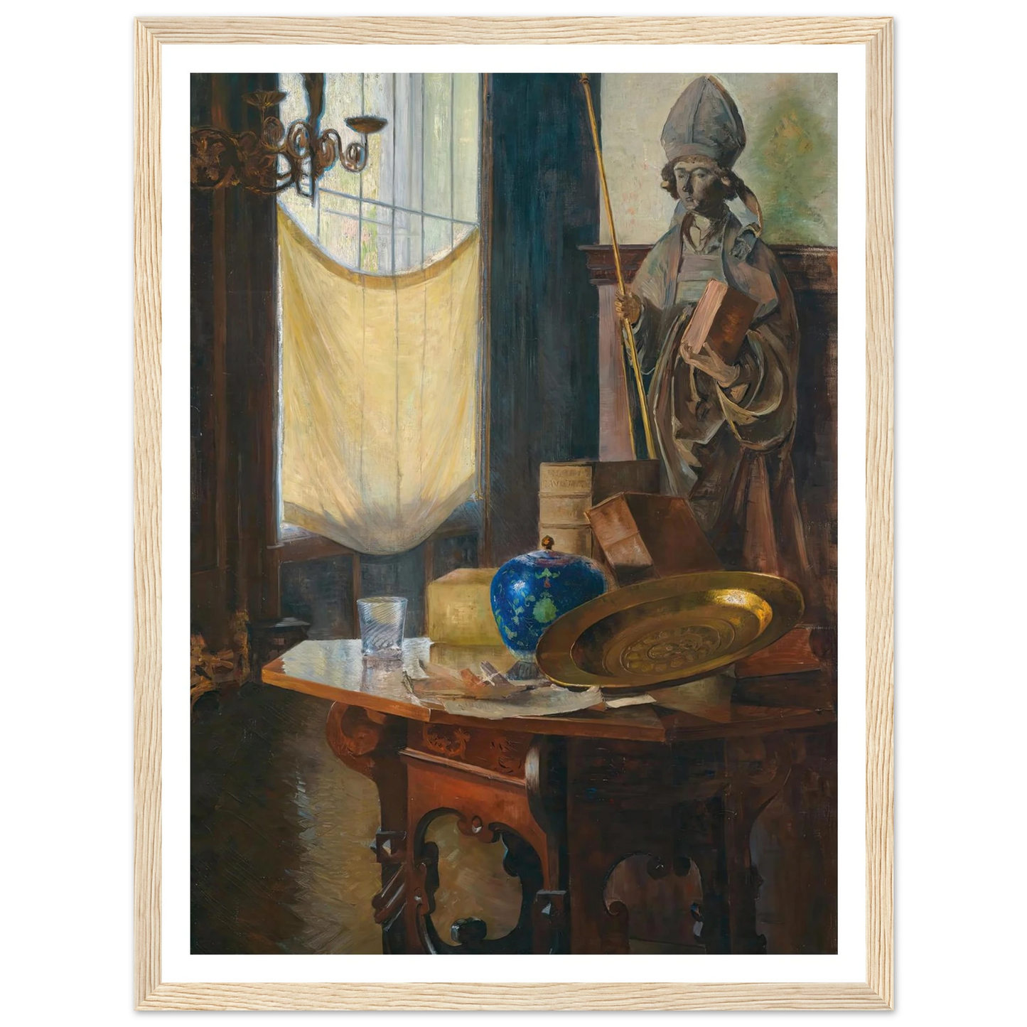 View of the studio Art Print | Carl Moll-Quipham Collections