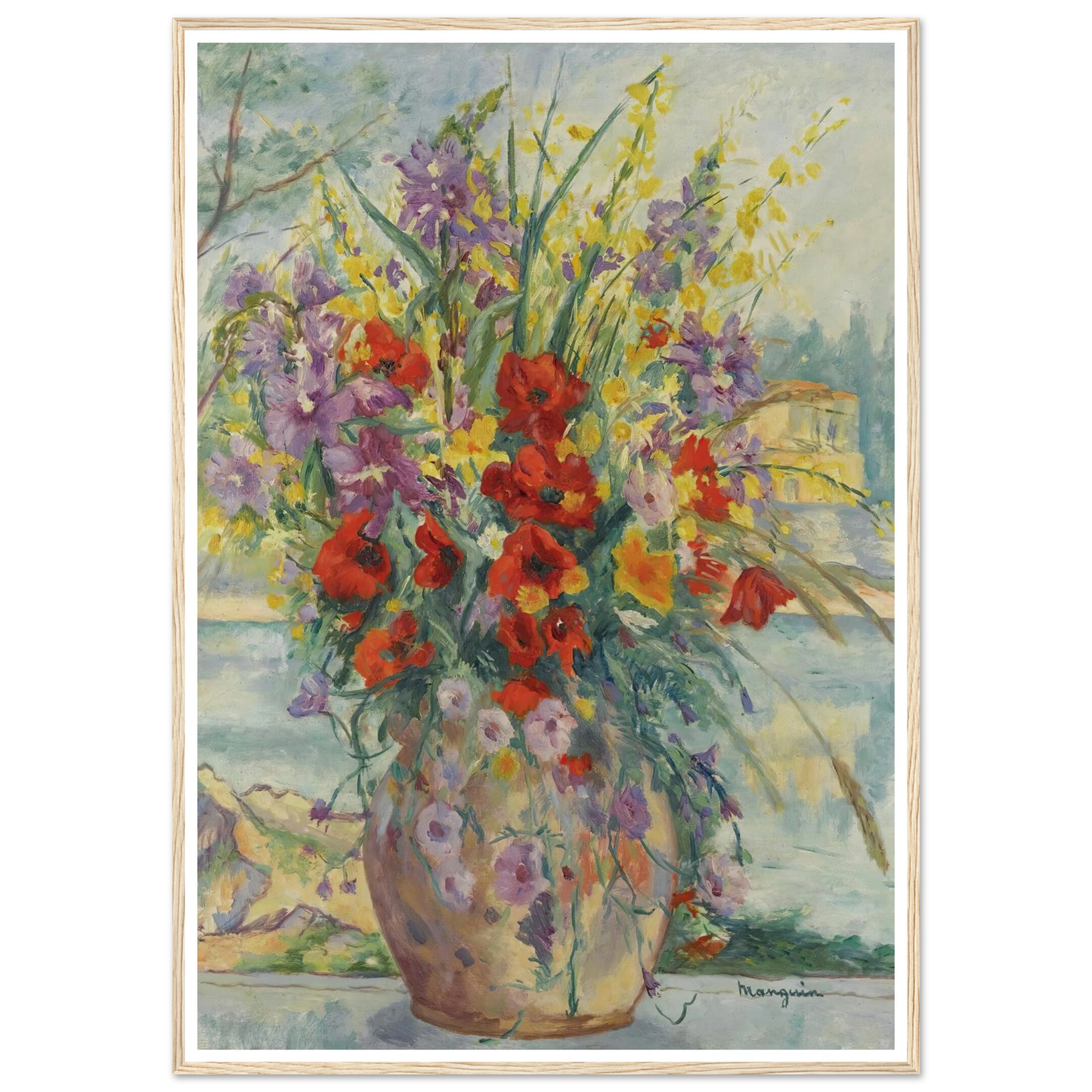 Fleurs Des Champs (1940) Art Print | Henri Manguin-Quipham Collections
