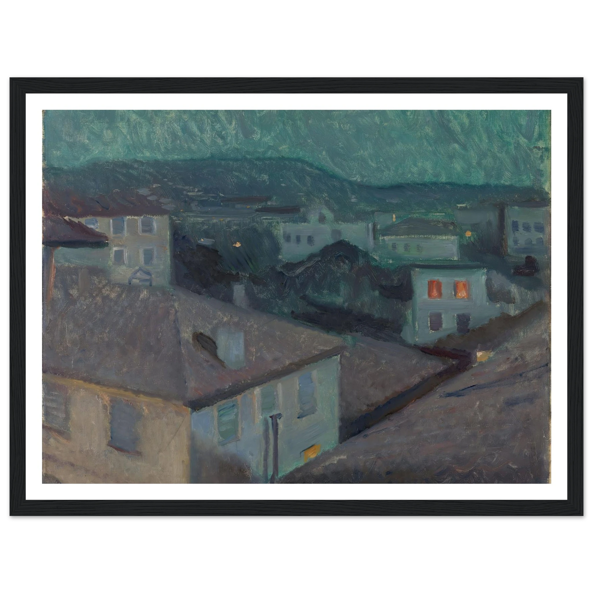 Night in Nice (1891) Art Print | Edvard Munch-Quipham Collections