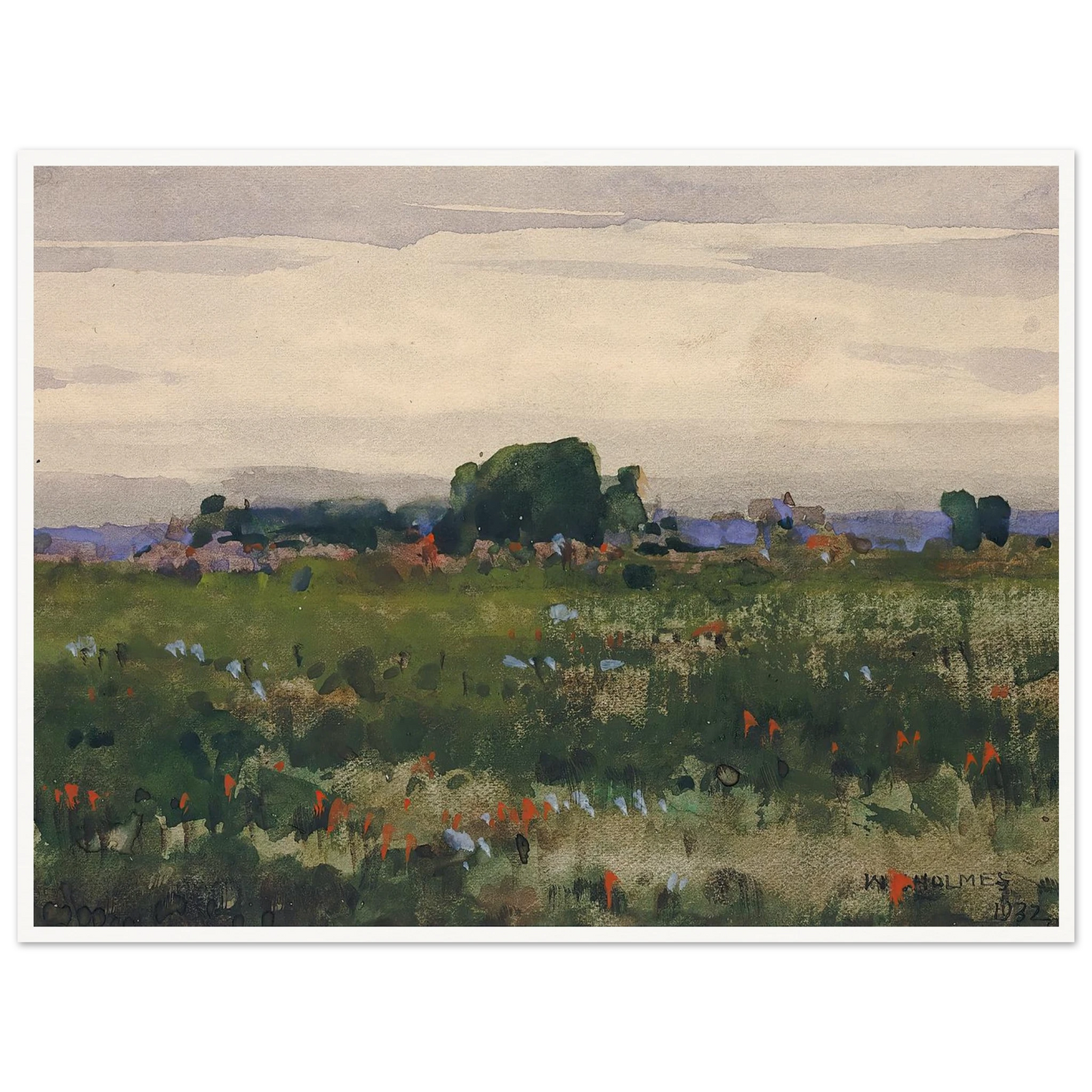 Michigan (1932) Art Print | William Henry Holmes-Quipham Collections