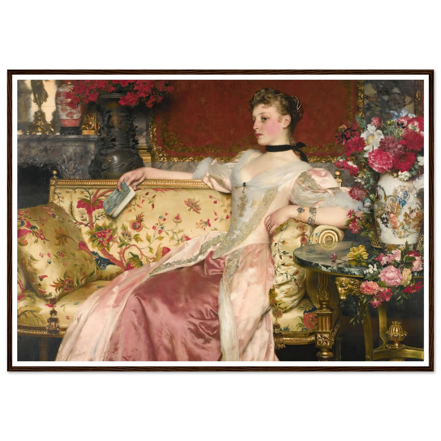 A moment of repose (1890) Art Print | Wladyslaw Czachorski-Quipham Collections
