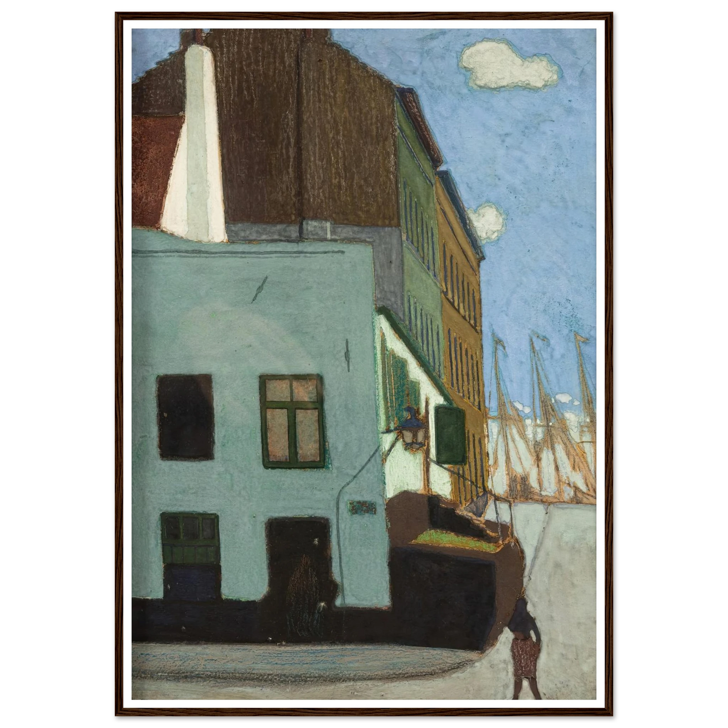 De Preekstoel, Ostende (circa 1911-1913) Art Print | Leon Spilliaert-Quipham Collections