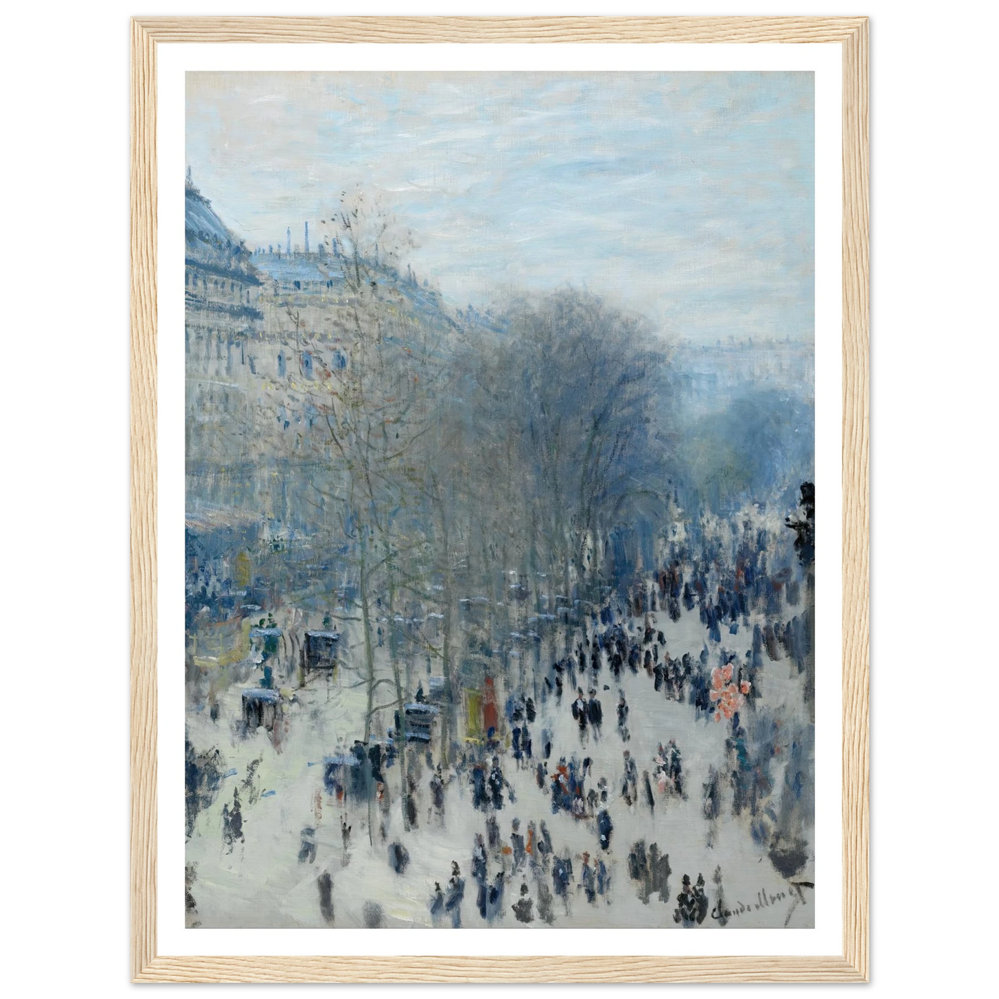 Boulevard des Capucines Art Print | Claude Monet-Quipham Collections