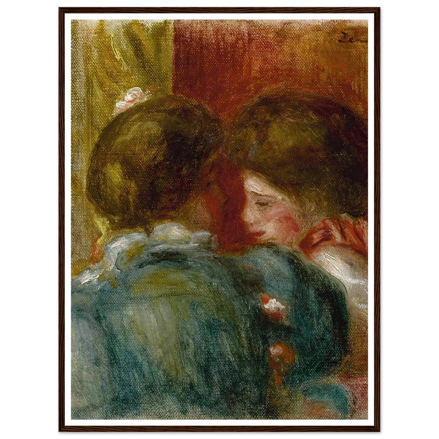 Deux femmes (circa 1903) Art Print | Pierre Auguste Renoir-Quipham Collections