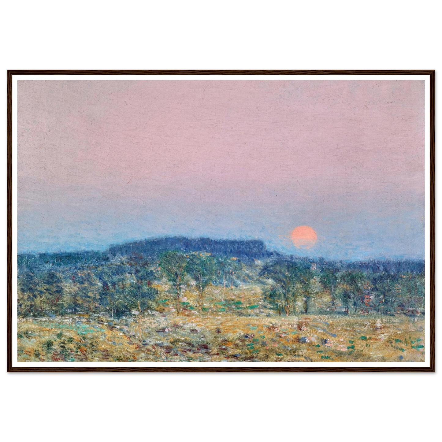 September Moonrise (1900) Art Print | Childe Hassam-Quipham Collections