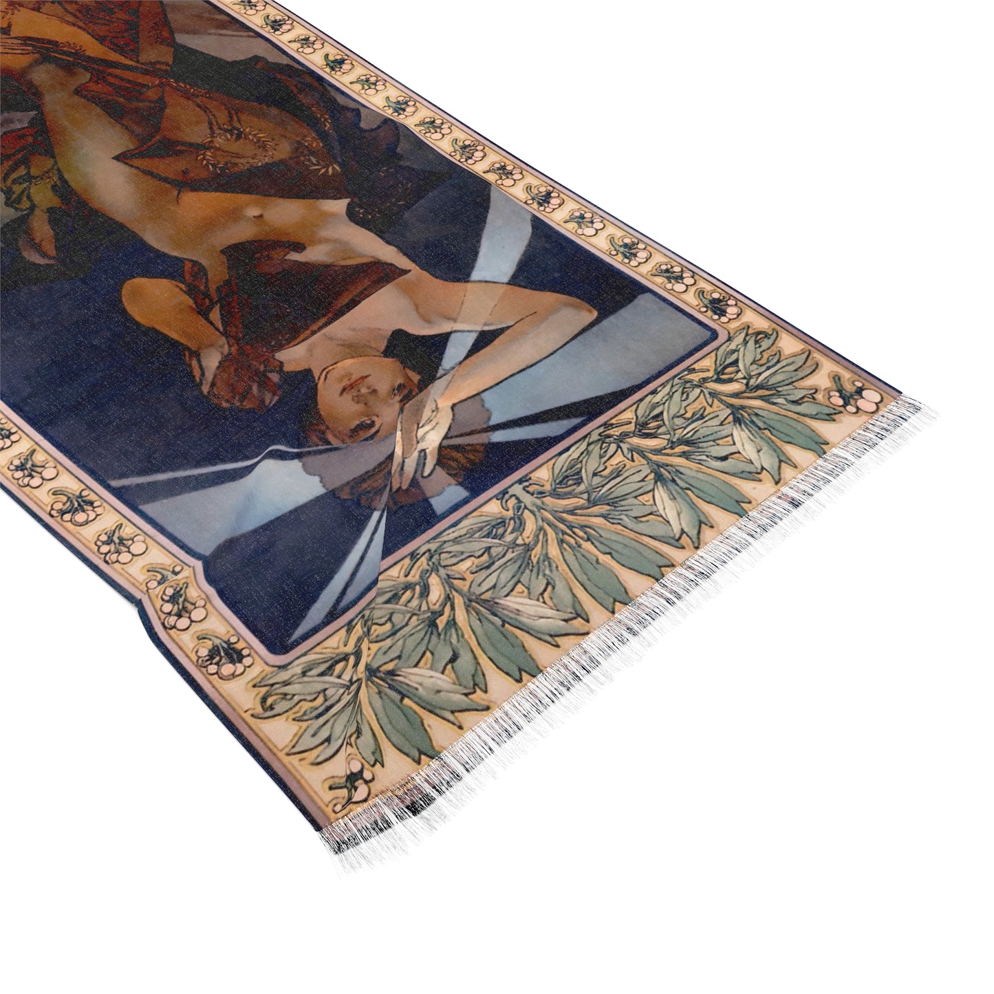 The Evening Star | Alphonse Mucha Scarf – Art Nouveau Scarf-Quipham Collections