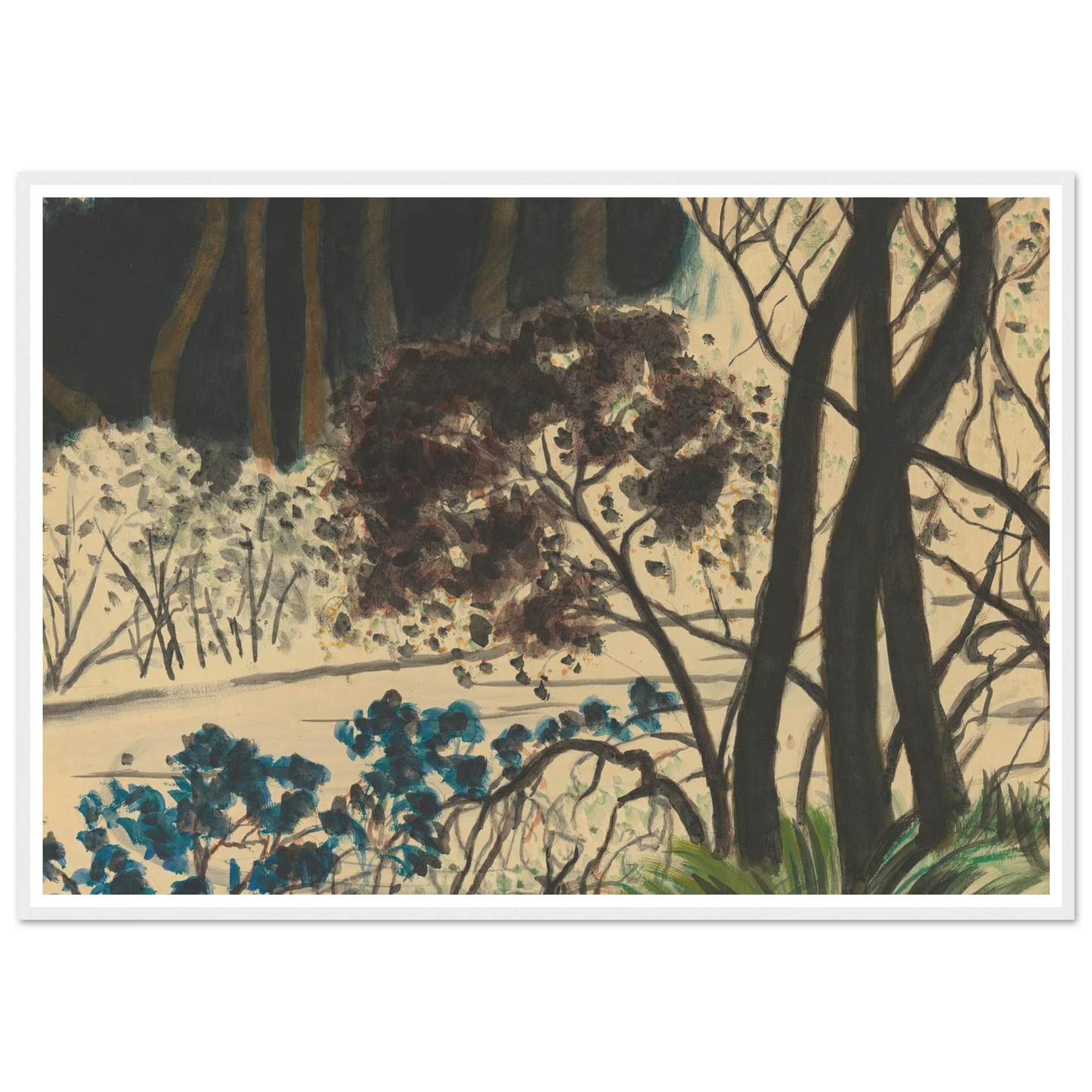 Bosgezicht Art Print | Leon Spilliaert-Quipham Collections