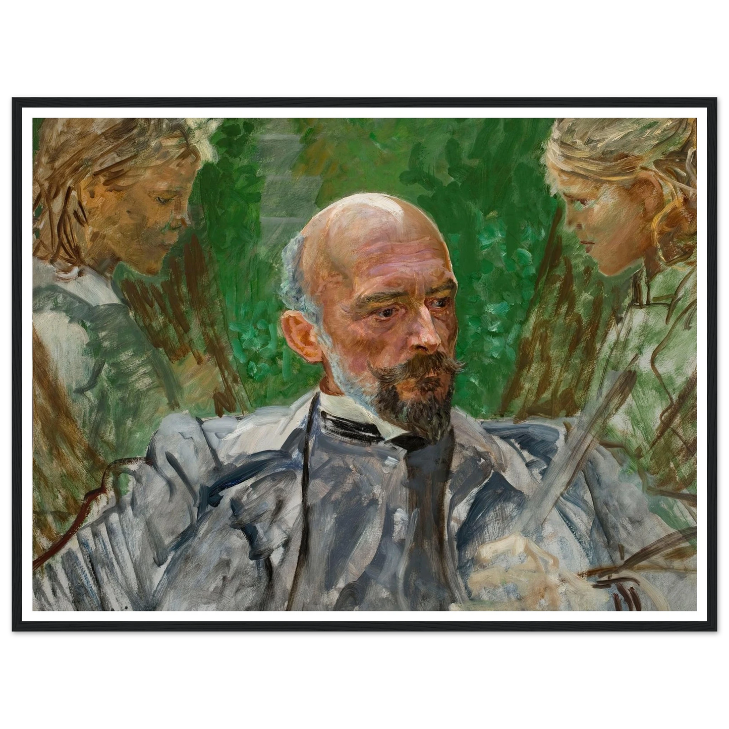 Artist and muses Art Print | Jacek Malczewski-Quipham Collections