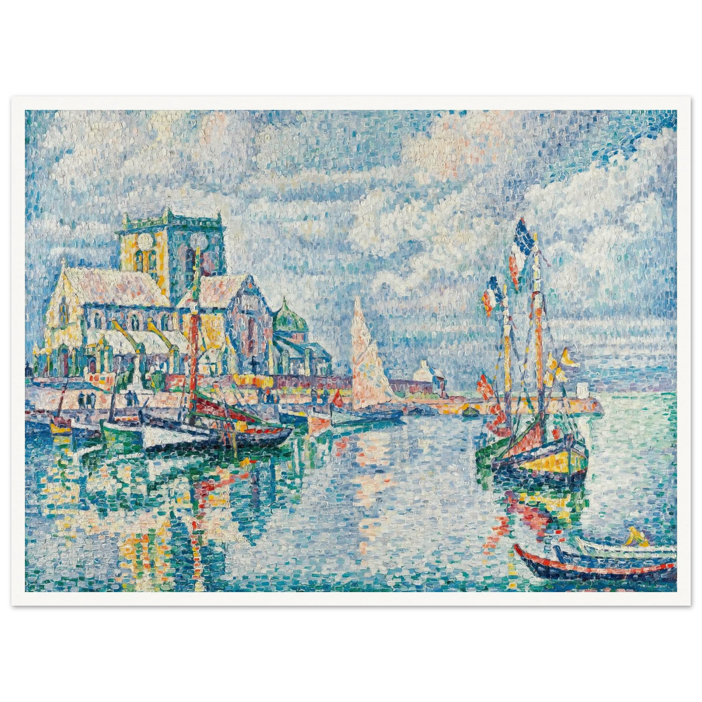 Barfleur (1931) Art Print | Paul Signac-Quipham Collections