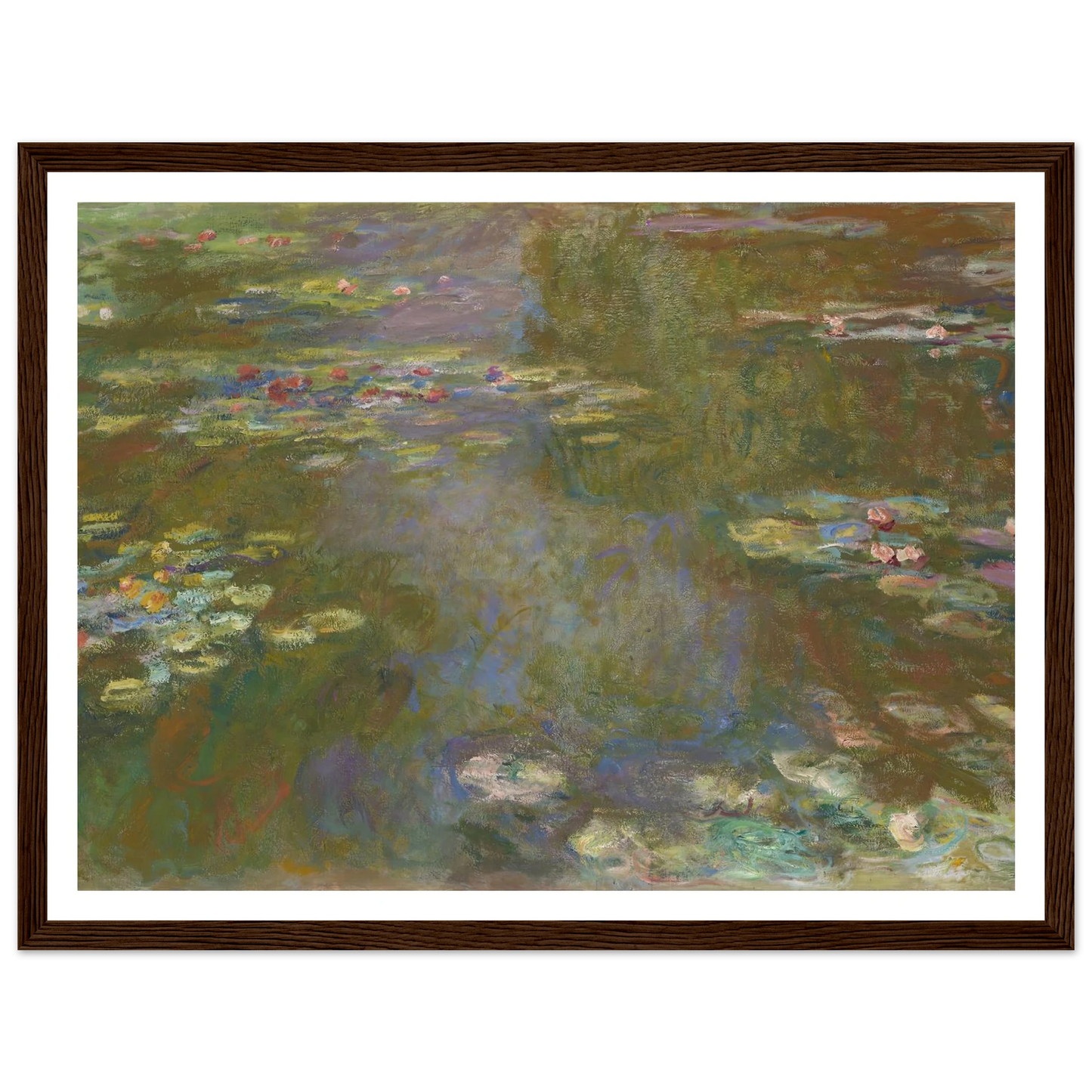 Water Lily Pond (1917-19) Art Print | Claude Monet-Quipham Collections