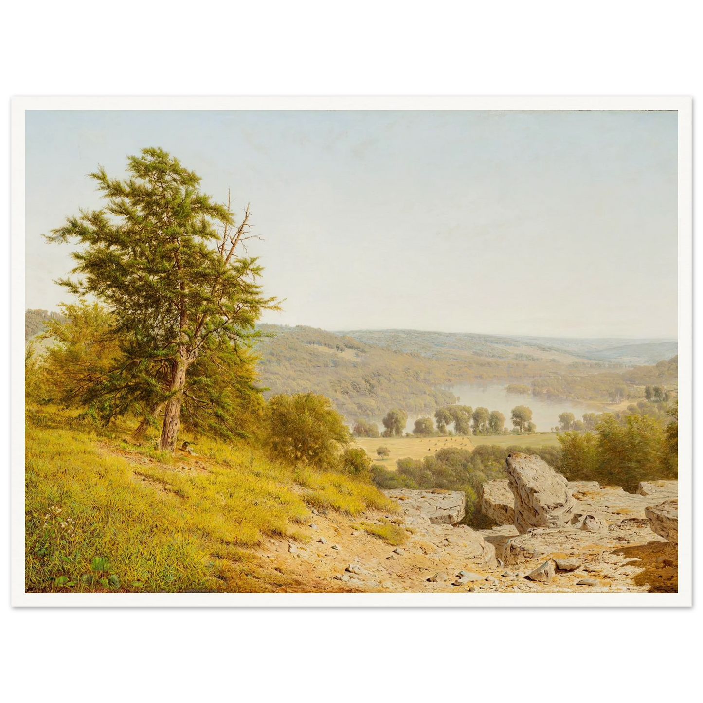 Landscape (1865) Art Print | Alexander Helwig Wyant-Quipham Collections