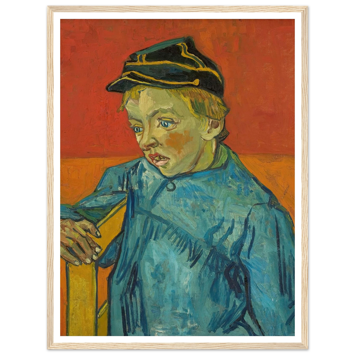 The Schoolboy (Camille Roulin) (1888) Art Print | Vincent van Gogh-Quipham Collections