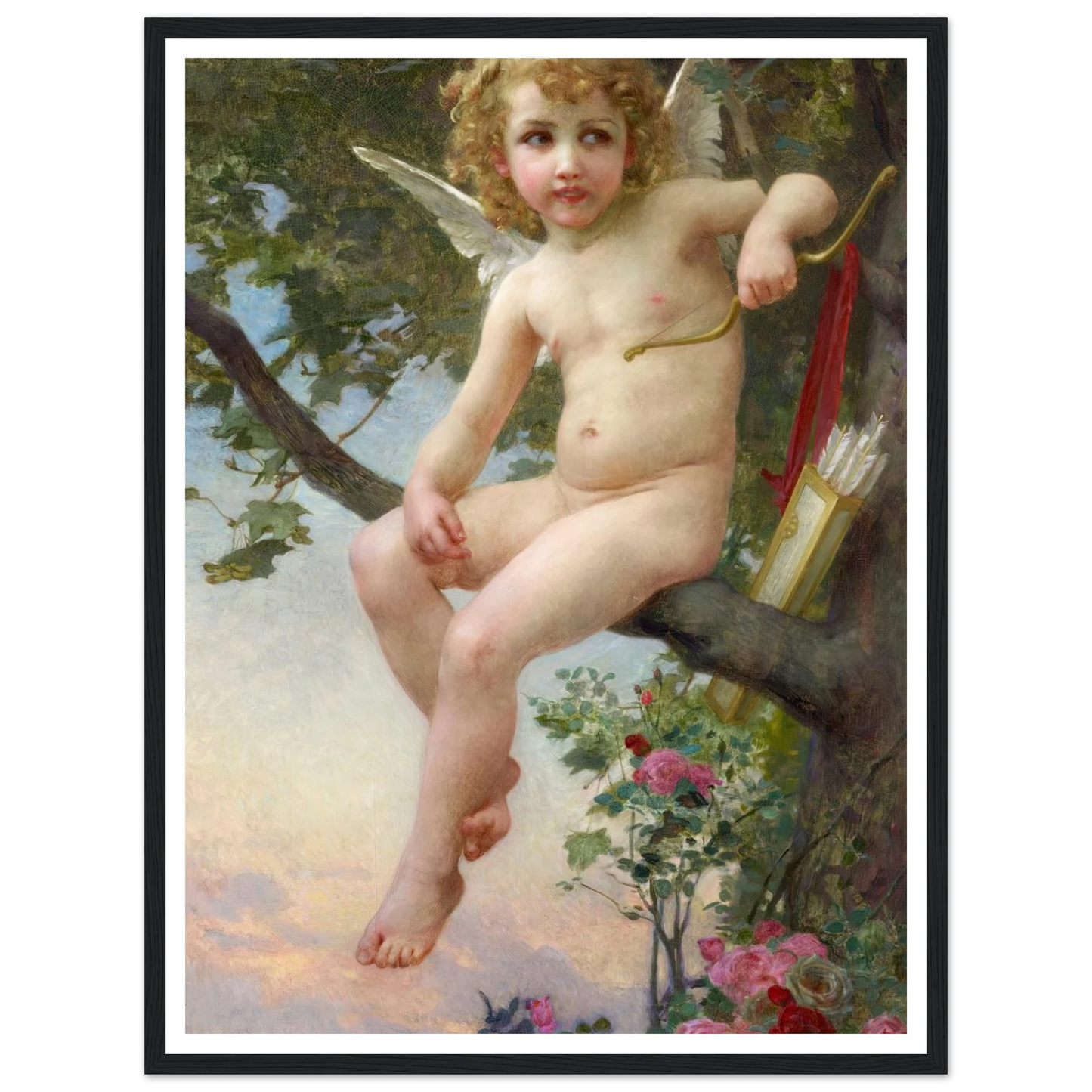 Cupid Art Print | Guillaume Seignac-Quipham Collections