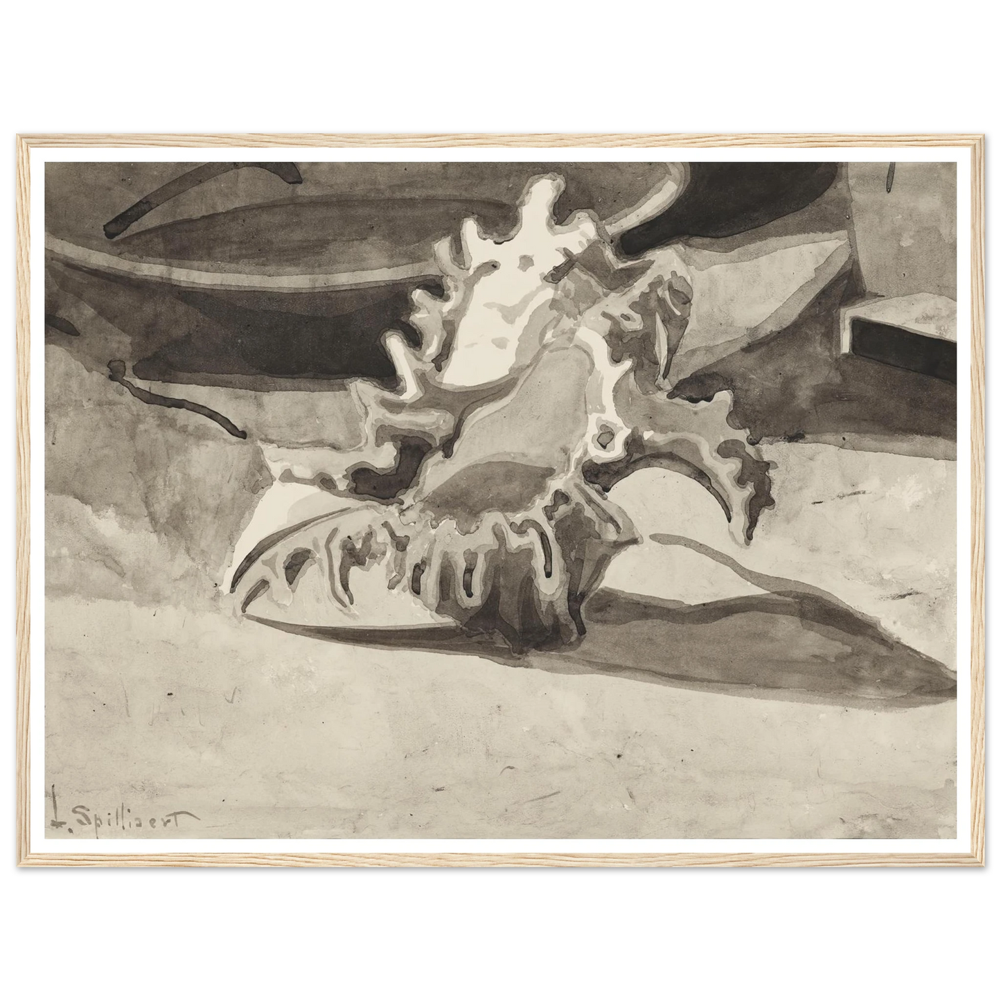 Coquillage (1909) Art Print | Leon Spilliaert-Quipham Collections