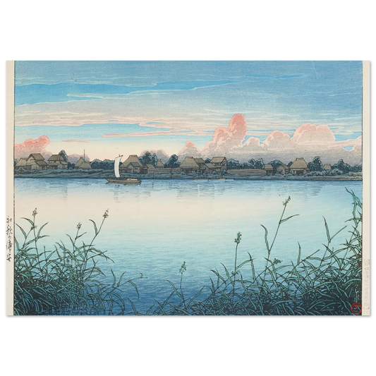 Shugetsu no Urayasu (Urayasu in early autumn) (1931) Art Print | Kawase Hasui-Quipham Collections