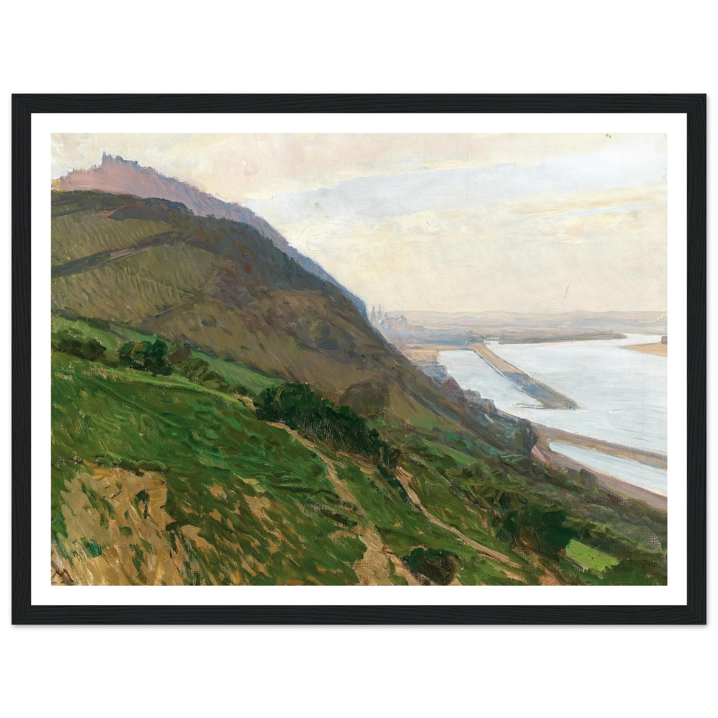 Donauansicht Art Print | Carl Moll-Quipham Collections