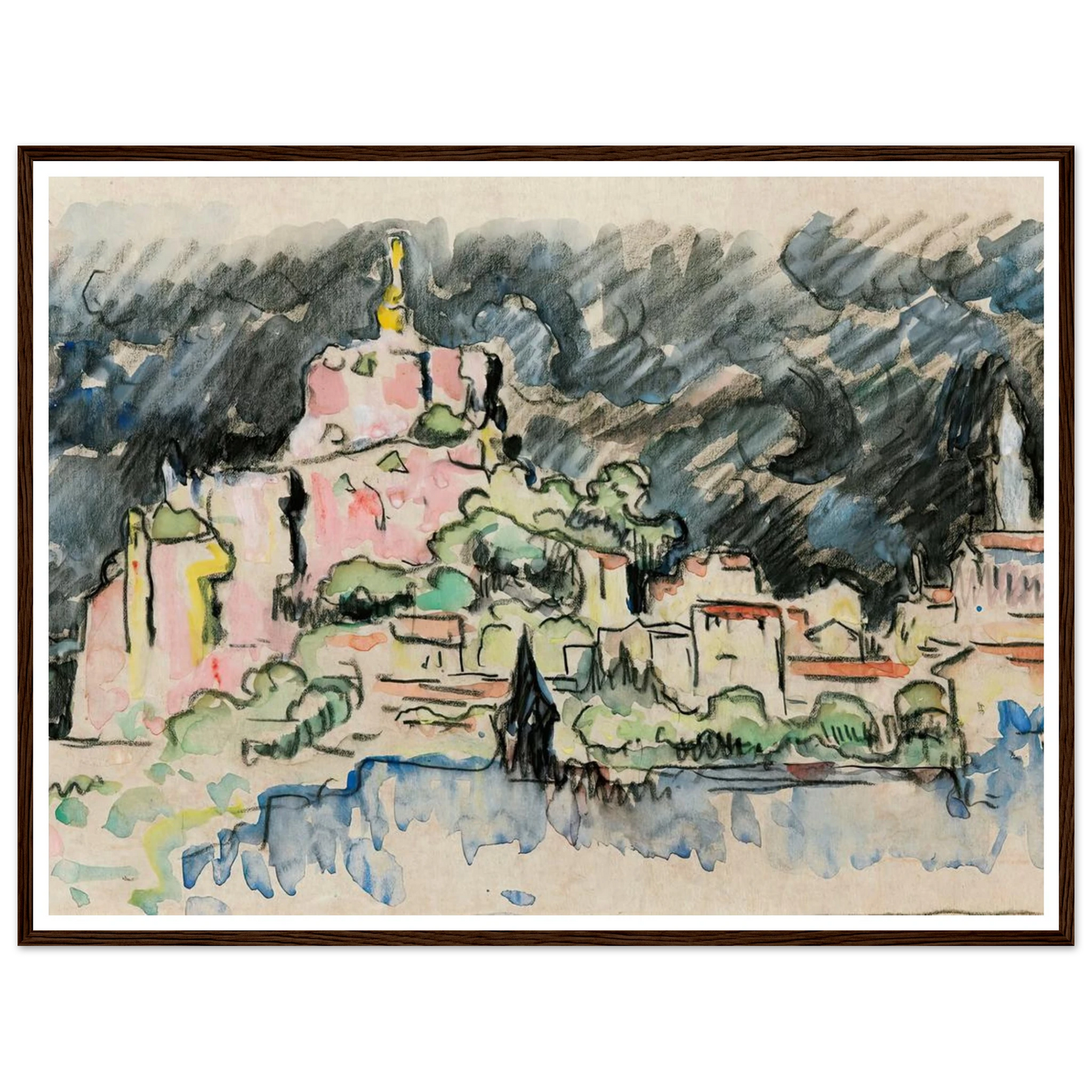 Le Puy-En-Velay, Ciel D’orage Art Print | Paul Signac-Quipham Collections