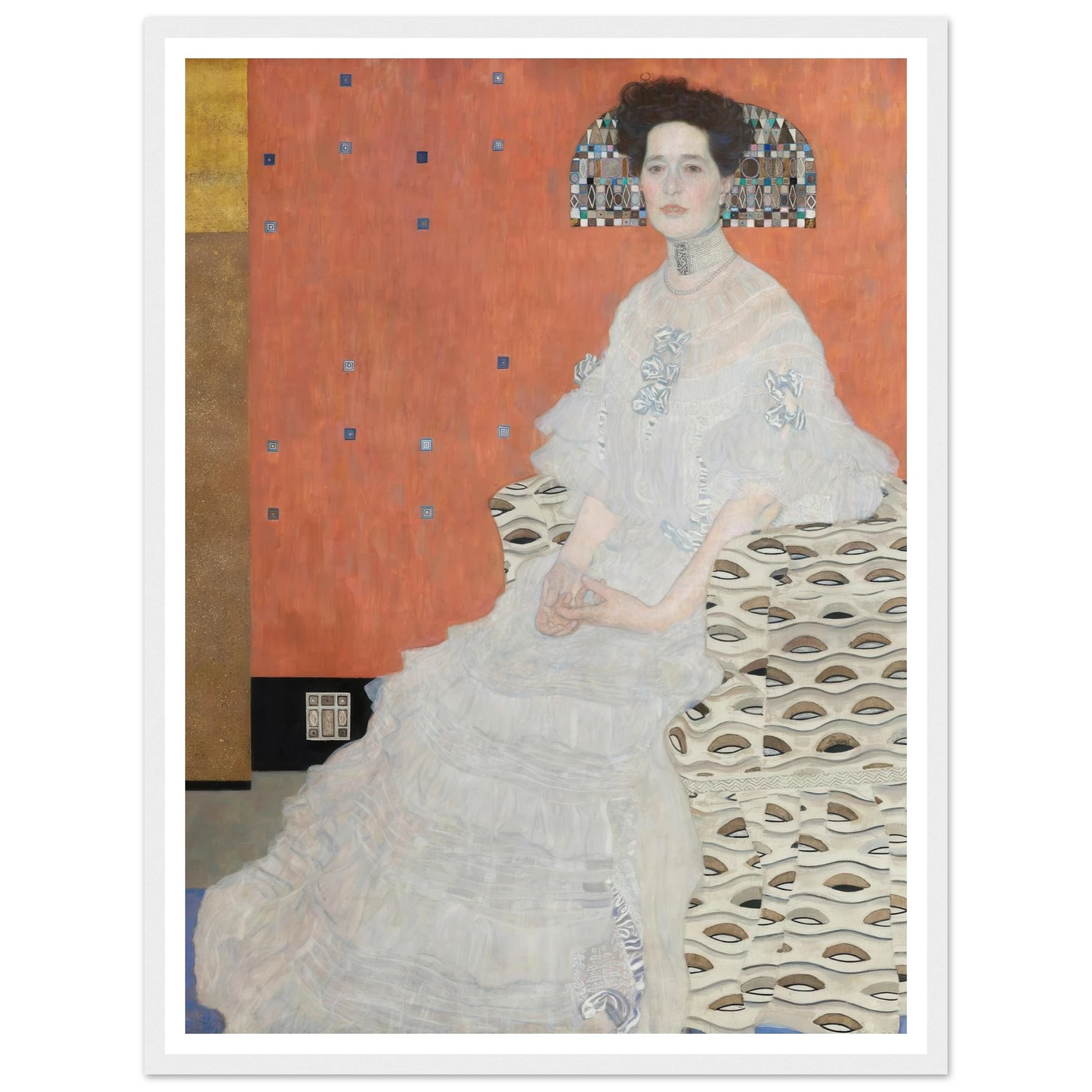 Fritza Riedler (1906) Art Print | Gustav Klimt-Quipham Collections