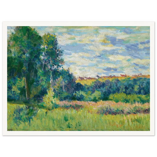 Paysage (1903) Art Print | Maximilien Luce-Quipham Collections