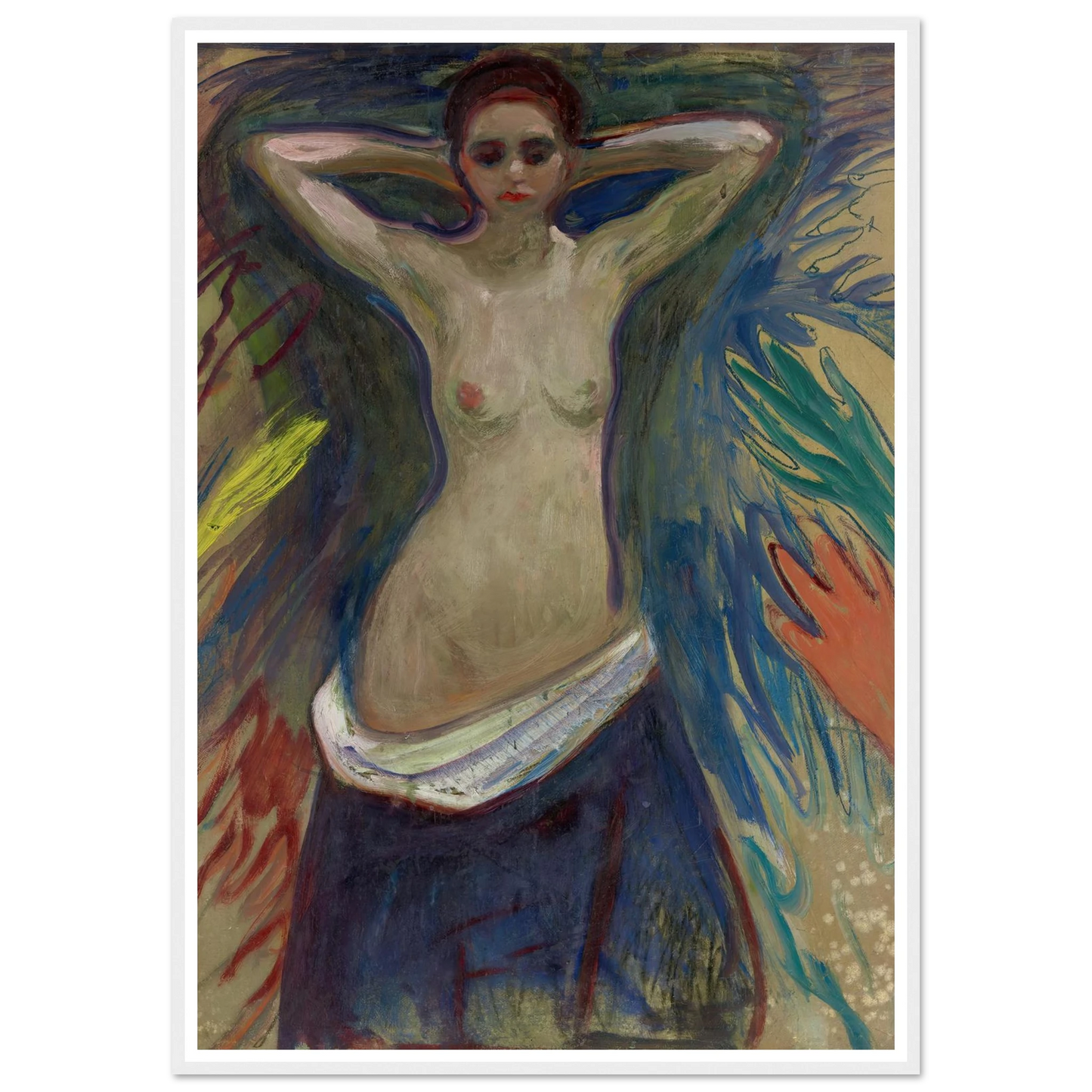The Hands (1893–94) Art Print | Edvard Munch-Quipham Collections