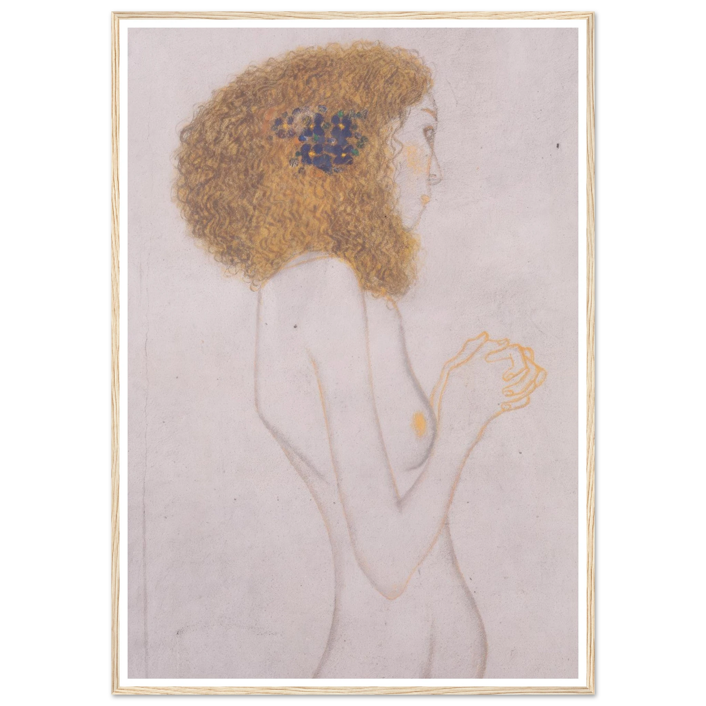 Die Leiden der schwachen Menschen (1902) Art Print | Gustav Klimt-Quipham Collections