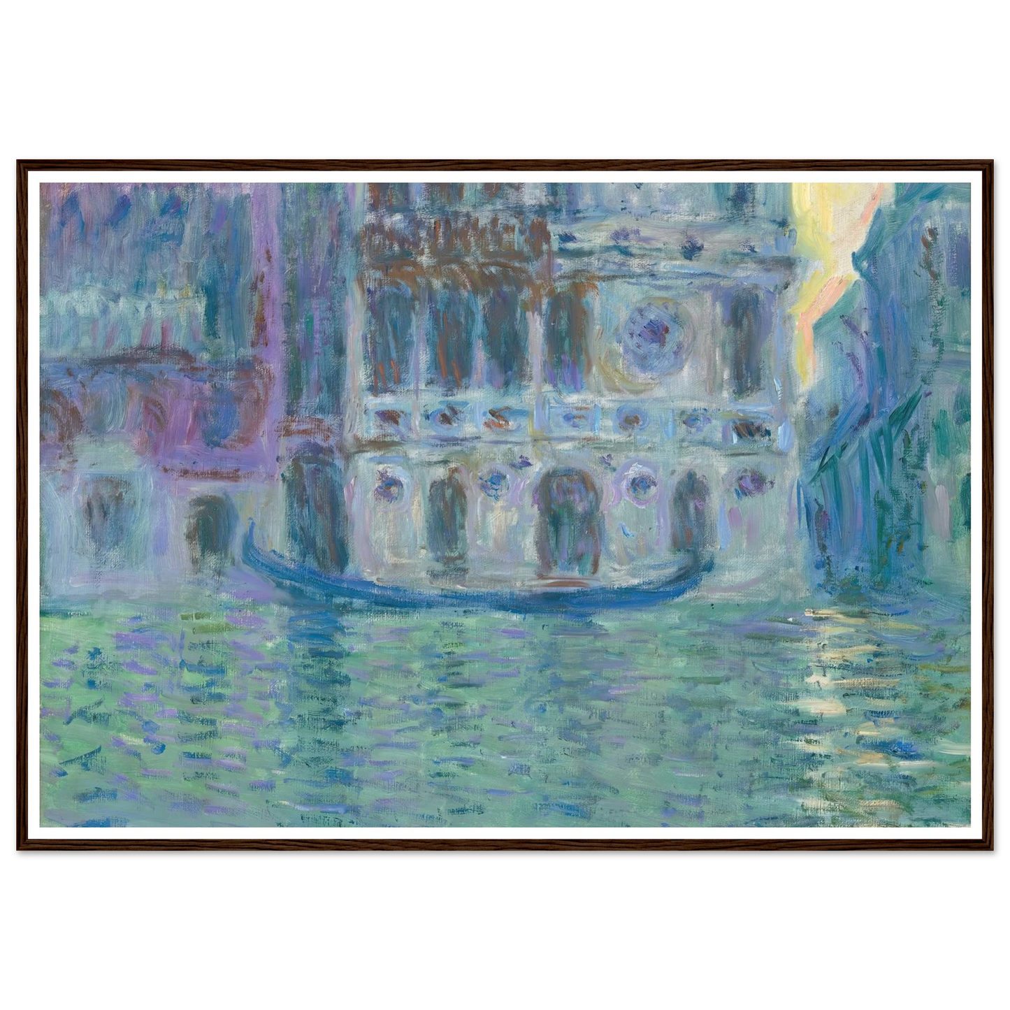 Le Palais Dario (1908) Art Print | Claude Monet-Quipham Collections