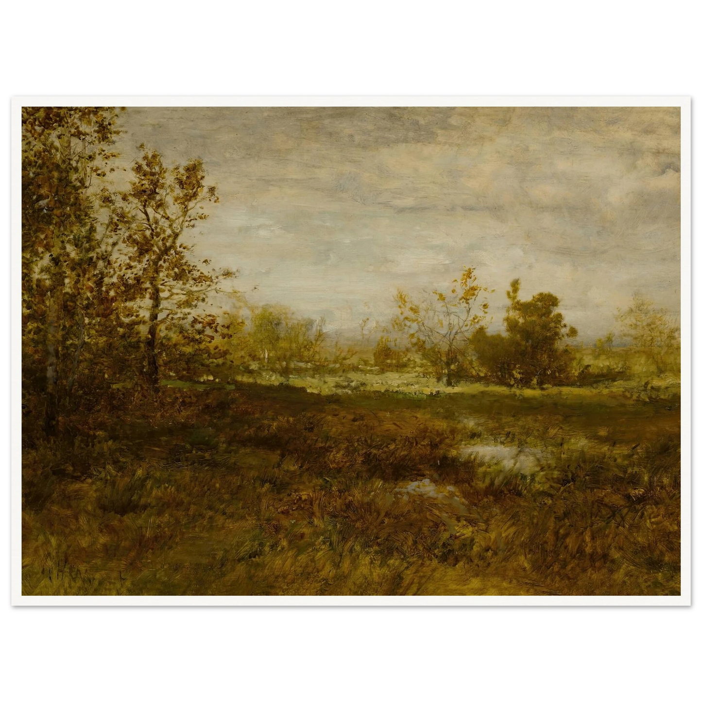 Landscape (ca 1885-1892) Art Print | Alexander Helwig Wyant-Quipham Collections