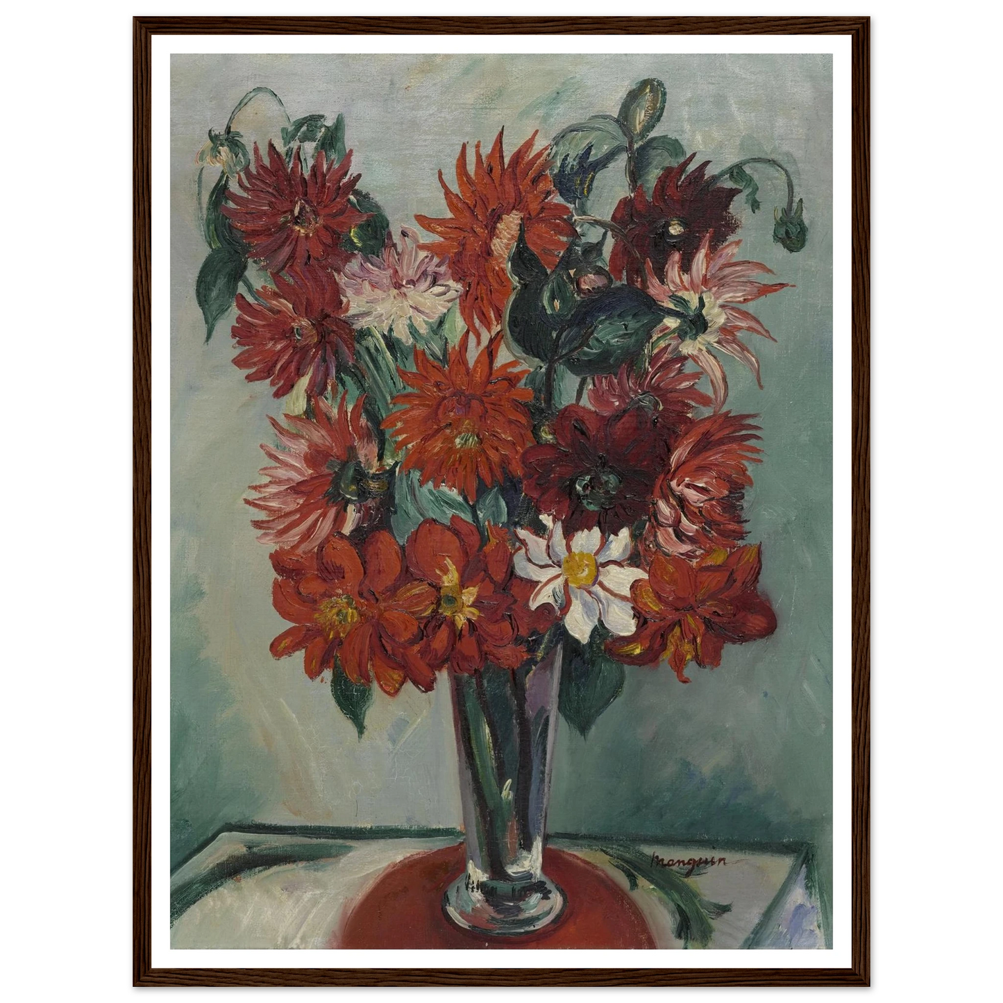 Dahlias Art Print | Henri Manguin-Quipham Collections