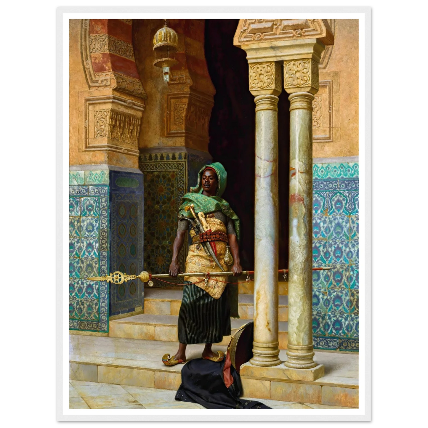 The Nubian Guard (1902) Art Print | Ludwig Deutsch-Quipham Collections