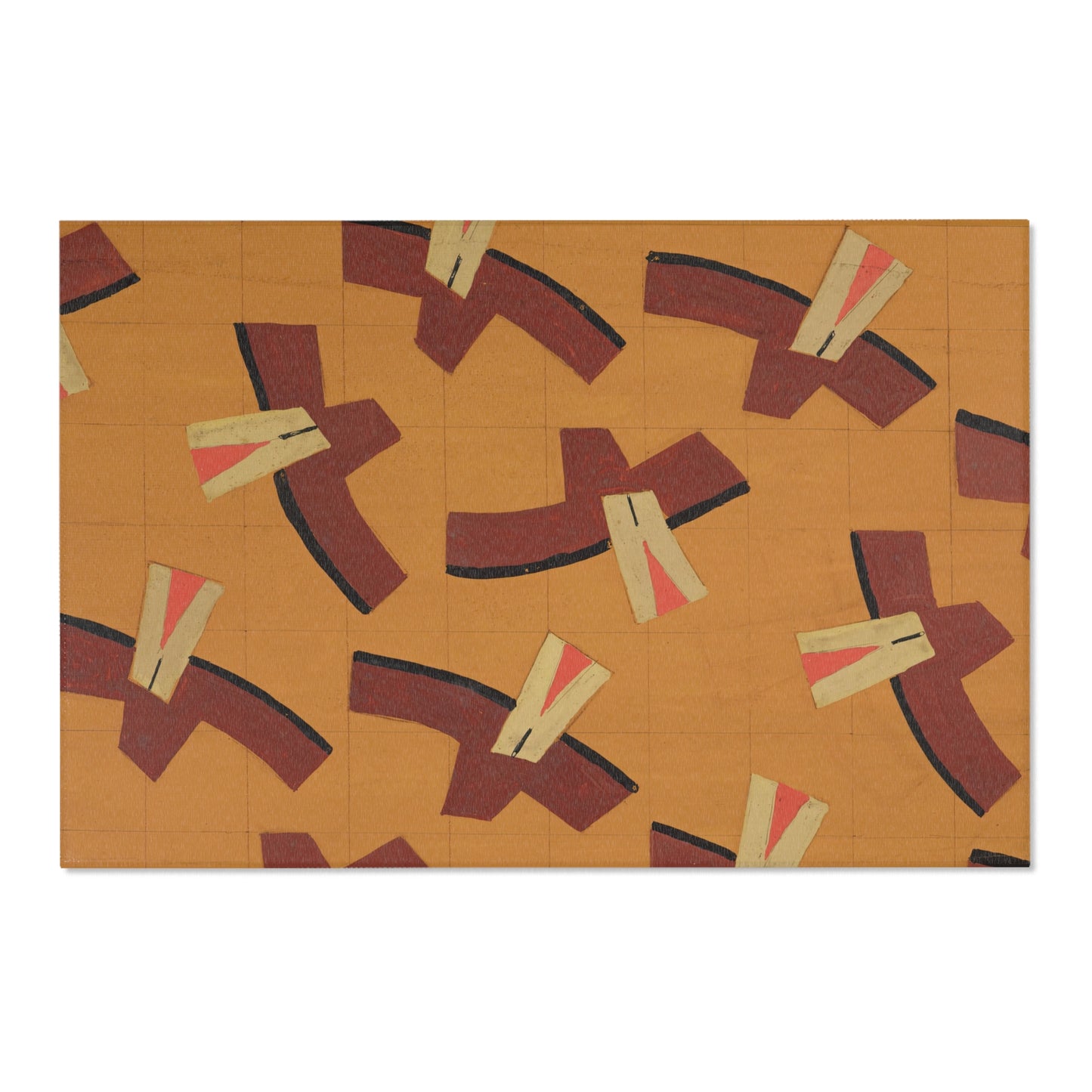 Untitled (Textile design no III) (circa 1925) Rug | Frances Hodgkins-Quipham Collections